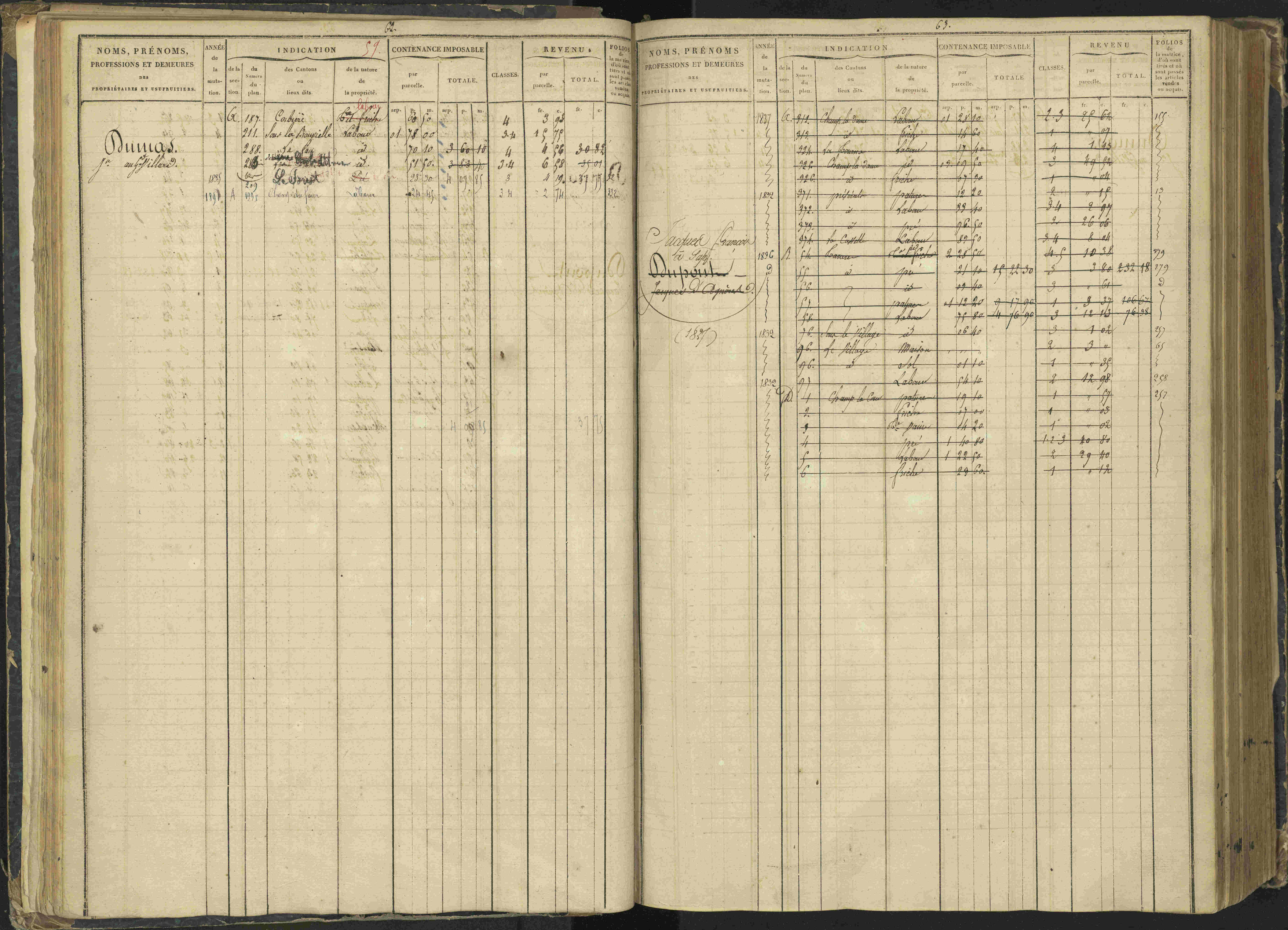 Agnières-en-Dévoluy - 3 P 108/1 - 3 P 108/1 - Matrice folios 1-340. 