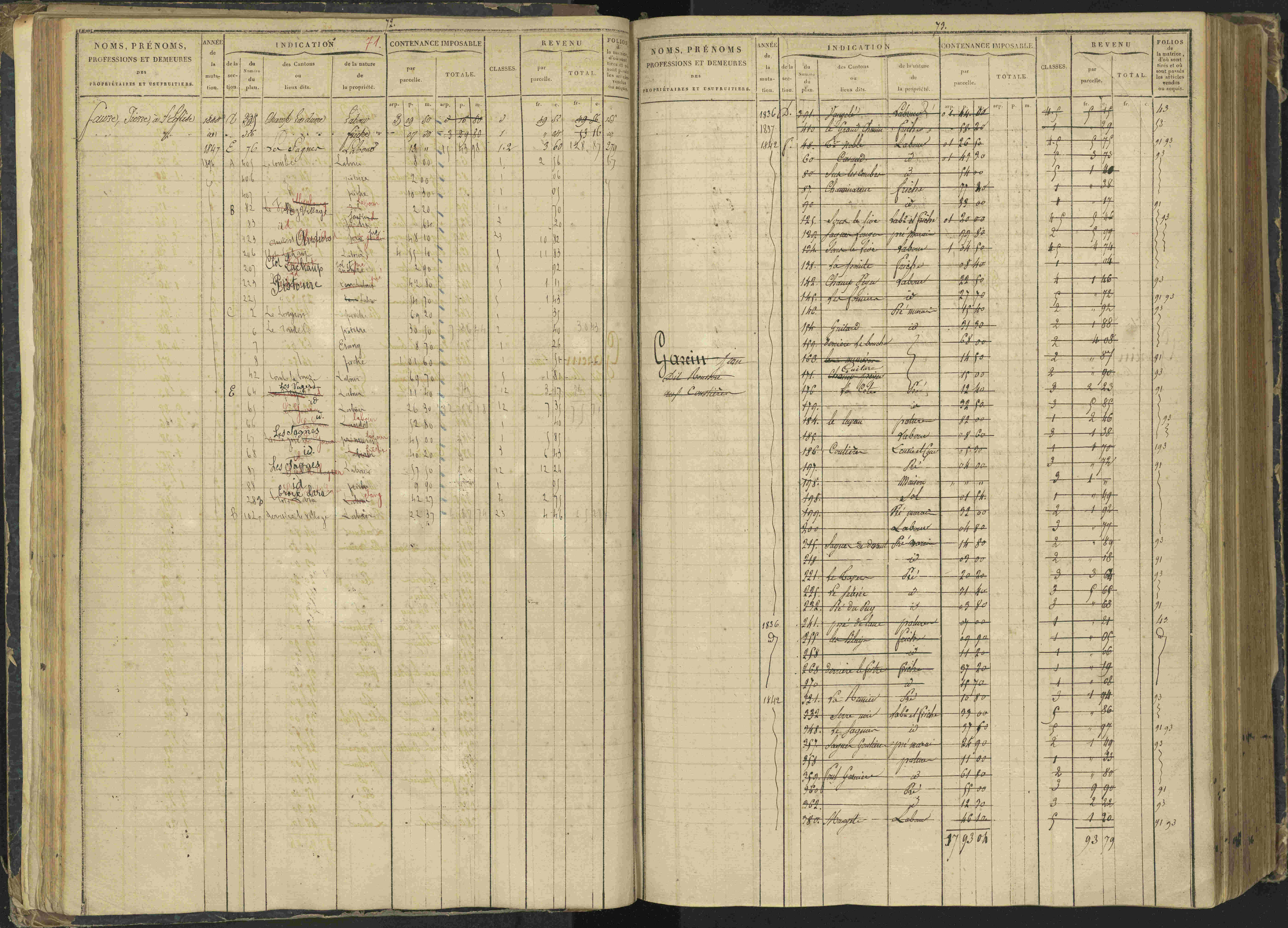Agnières-en-Dévoluy - 3 P 108/1 - 3 P 108/1 - Matrice folios 1-340. 