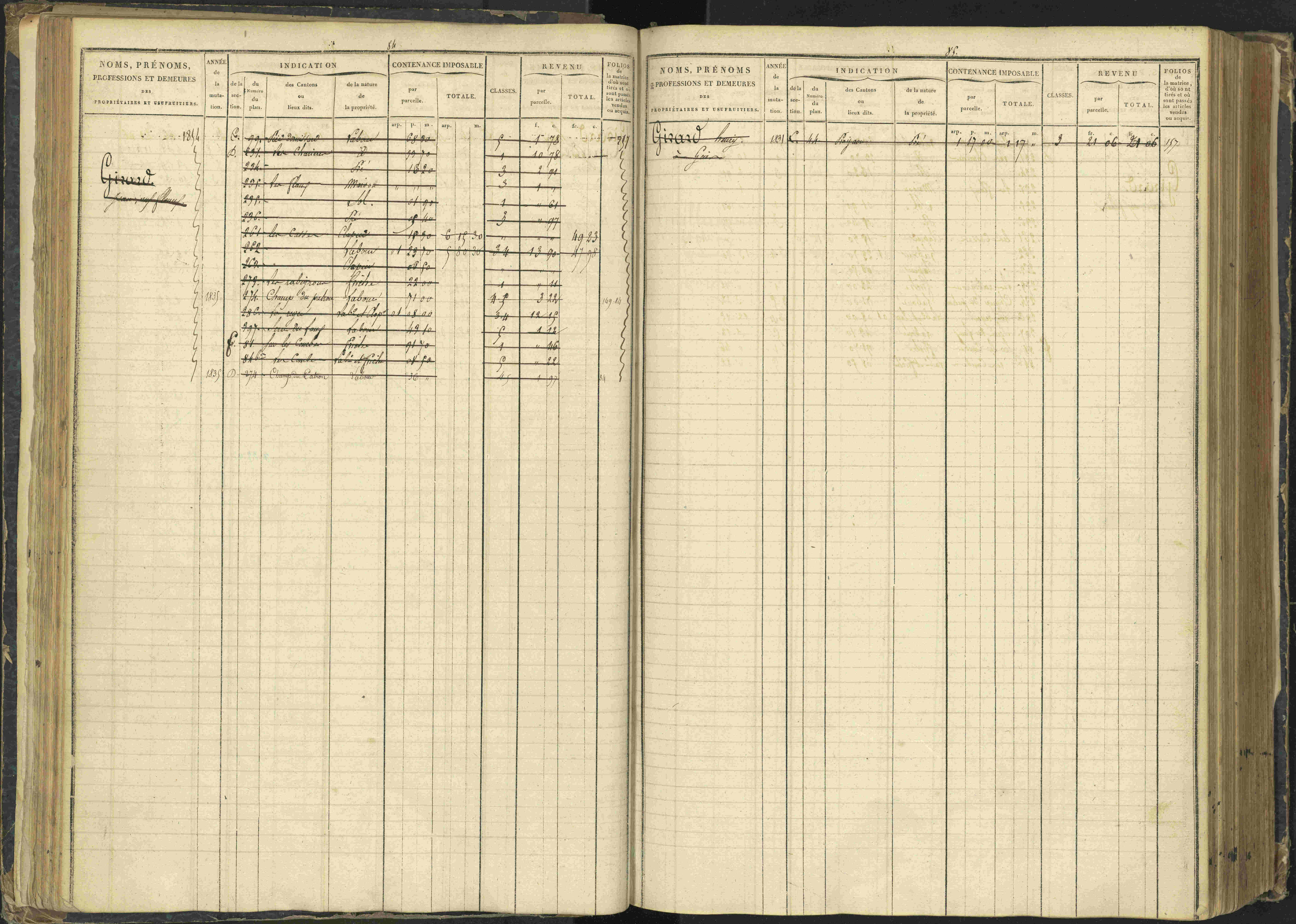 Agnières-en-Dévoluy - 3 P 108/1 - 3 P 108/1 - Matrice folios 1-340. 