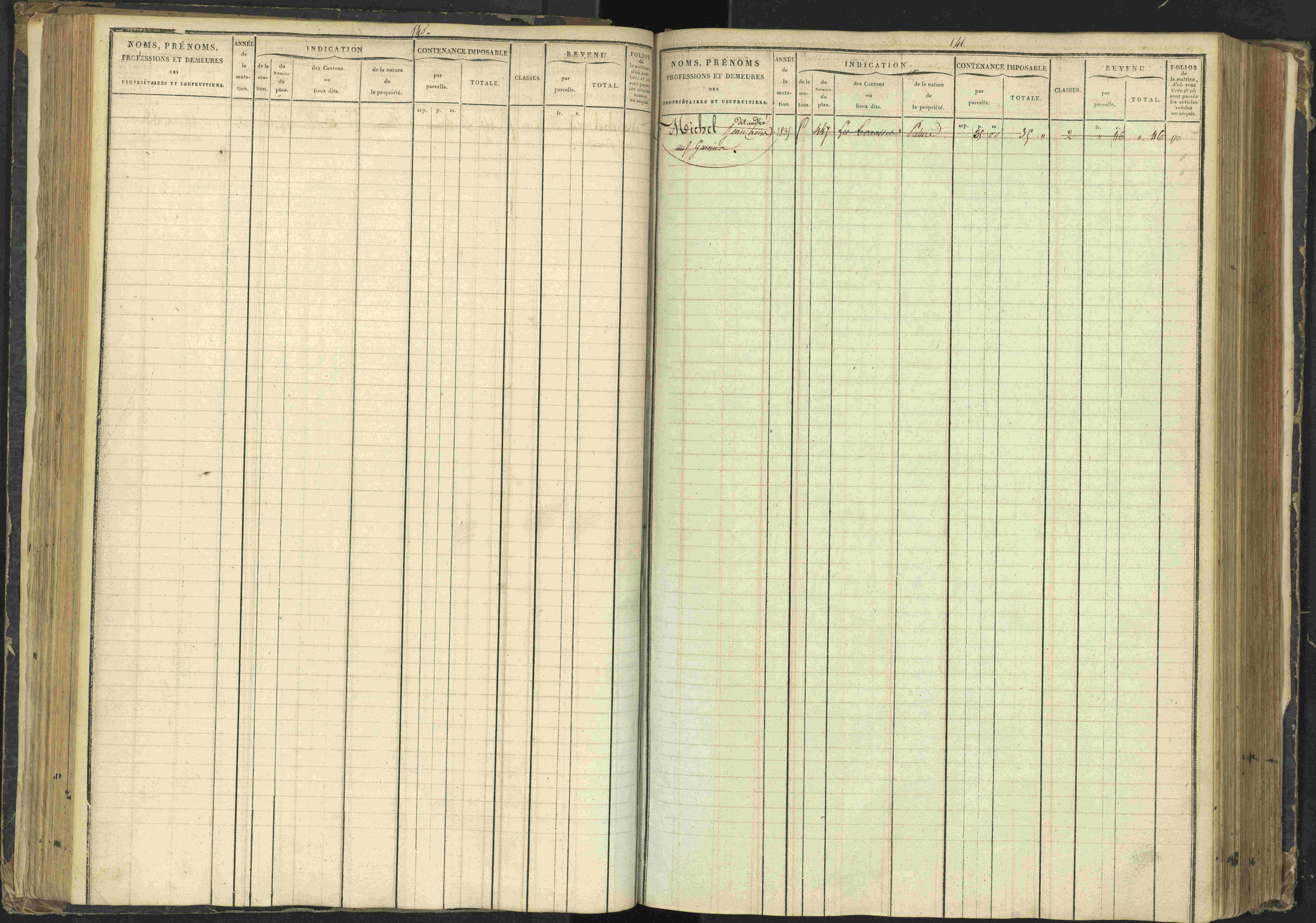 Agnières-en-Dévoluy - 3 P 108/1 - 3 P 108/1 - Matrice folios 1-340. 