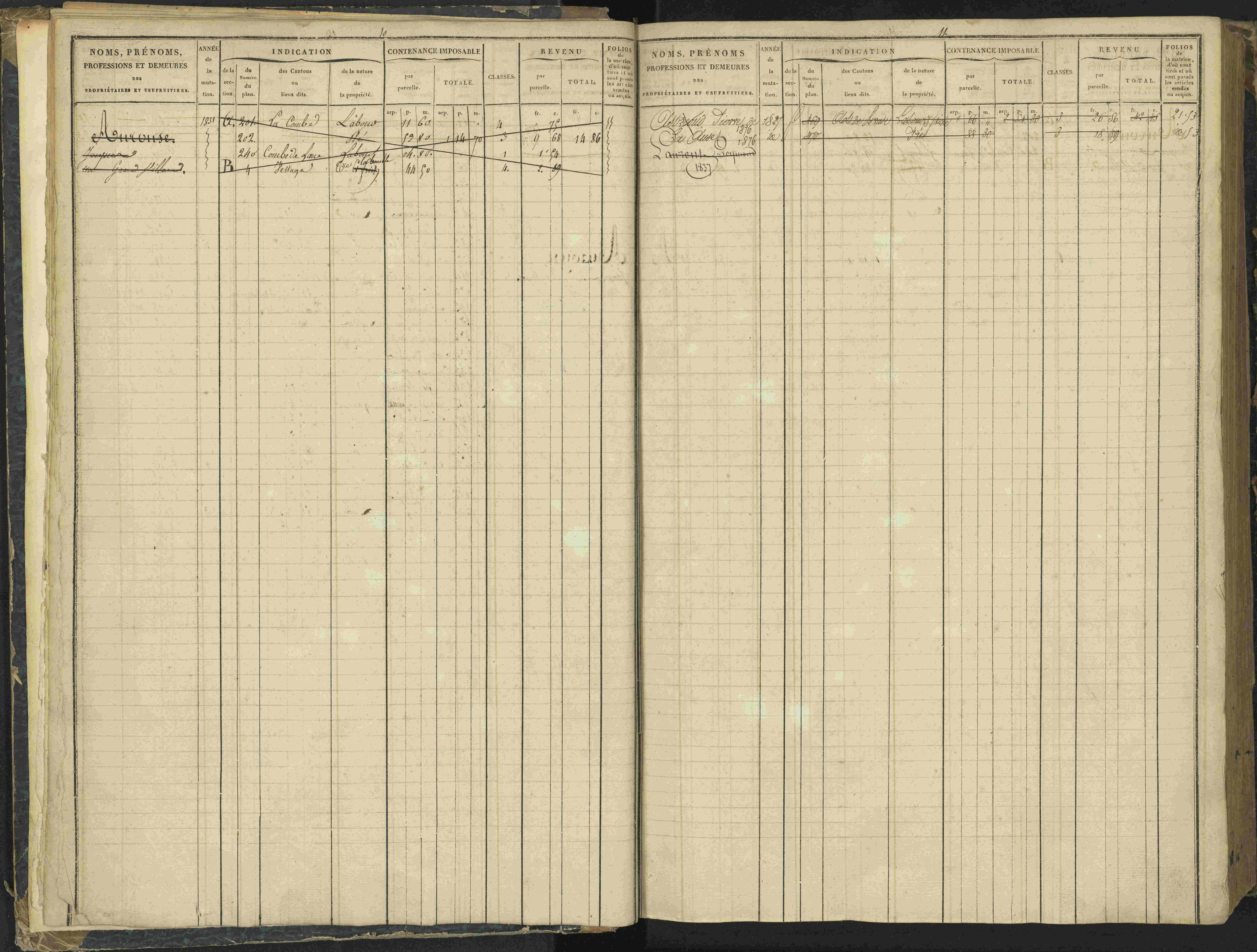 Agnières-en-Dévoluy - 3 P 108/1 - 3 P 108/1 - Matrice folios 1-340. 