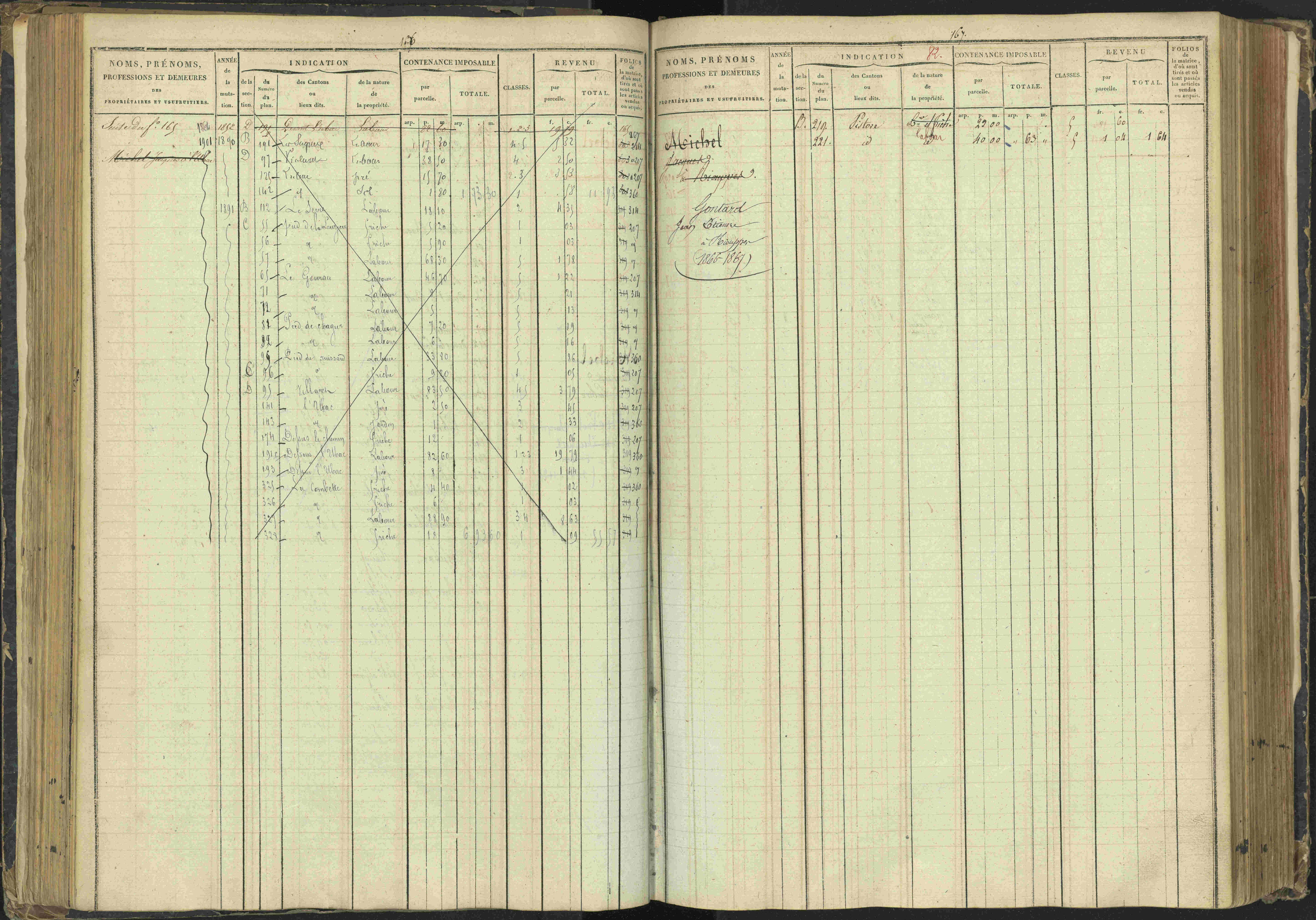 Agnières-en-Dévoluy - 3 P 108/1 - 3 P 108/1 - Matrice folios 1-340. 