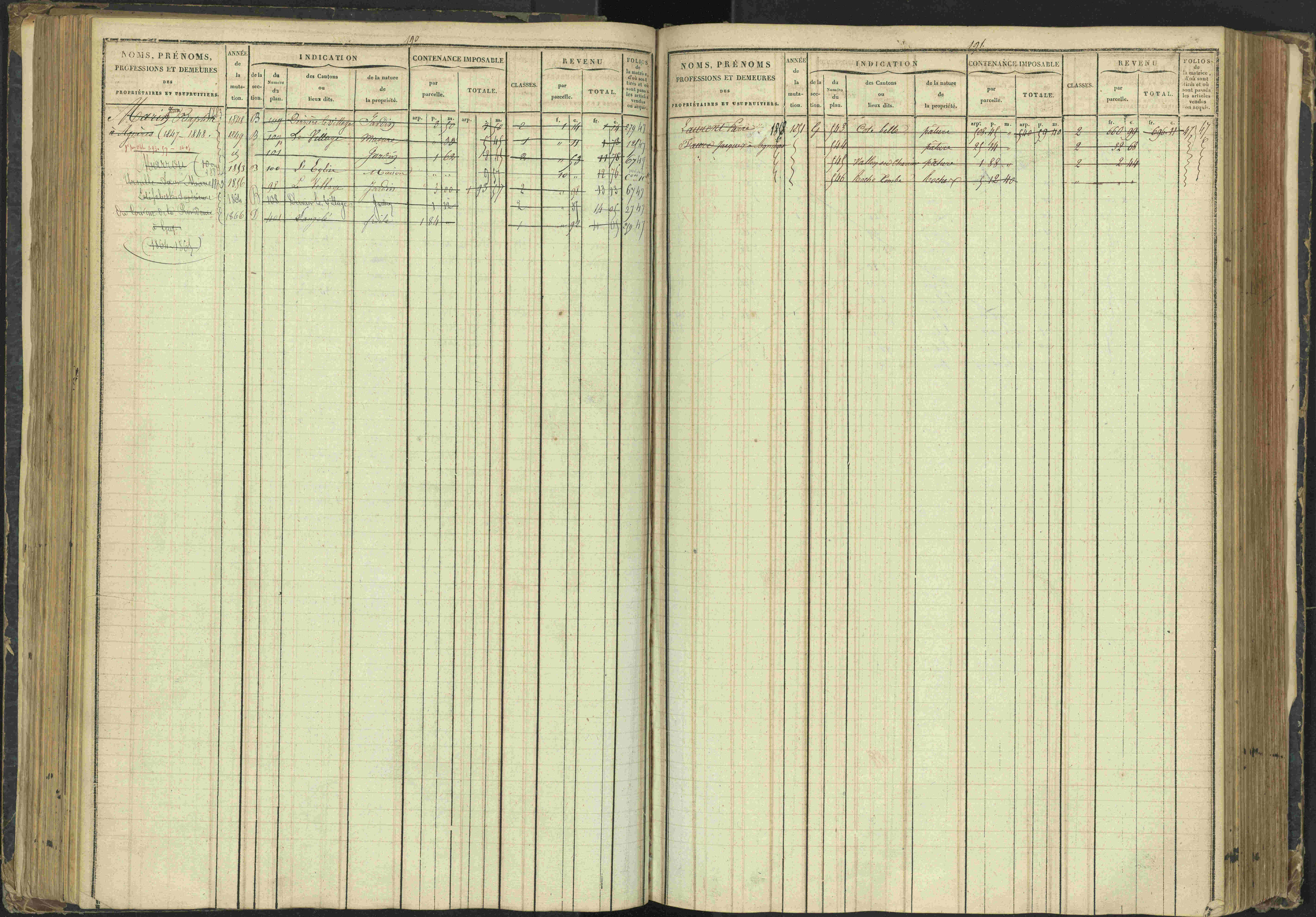 Agnières-en-Dévoluy - 3 P 108/1 - 3 P 108/1 - Matrice folios 1-340. 
