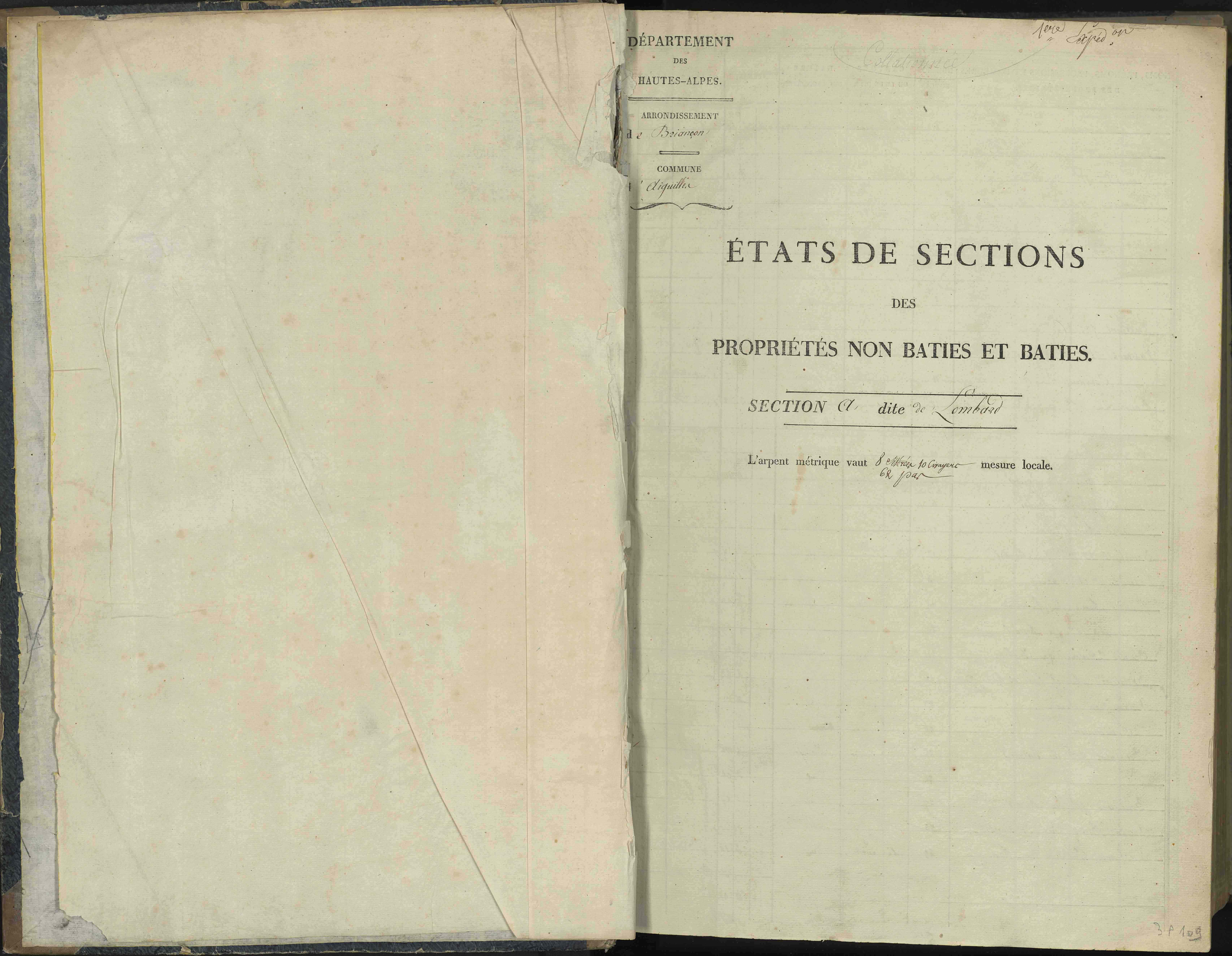 Aiguilles - 3 P 114/1 - 3 P 114/1 - Section A 
