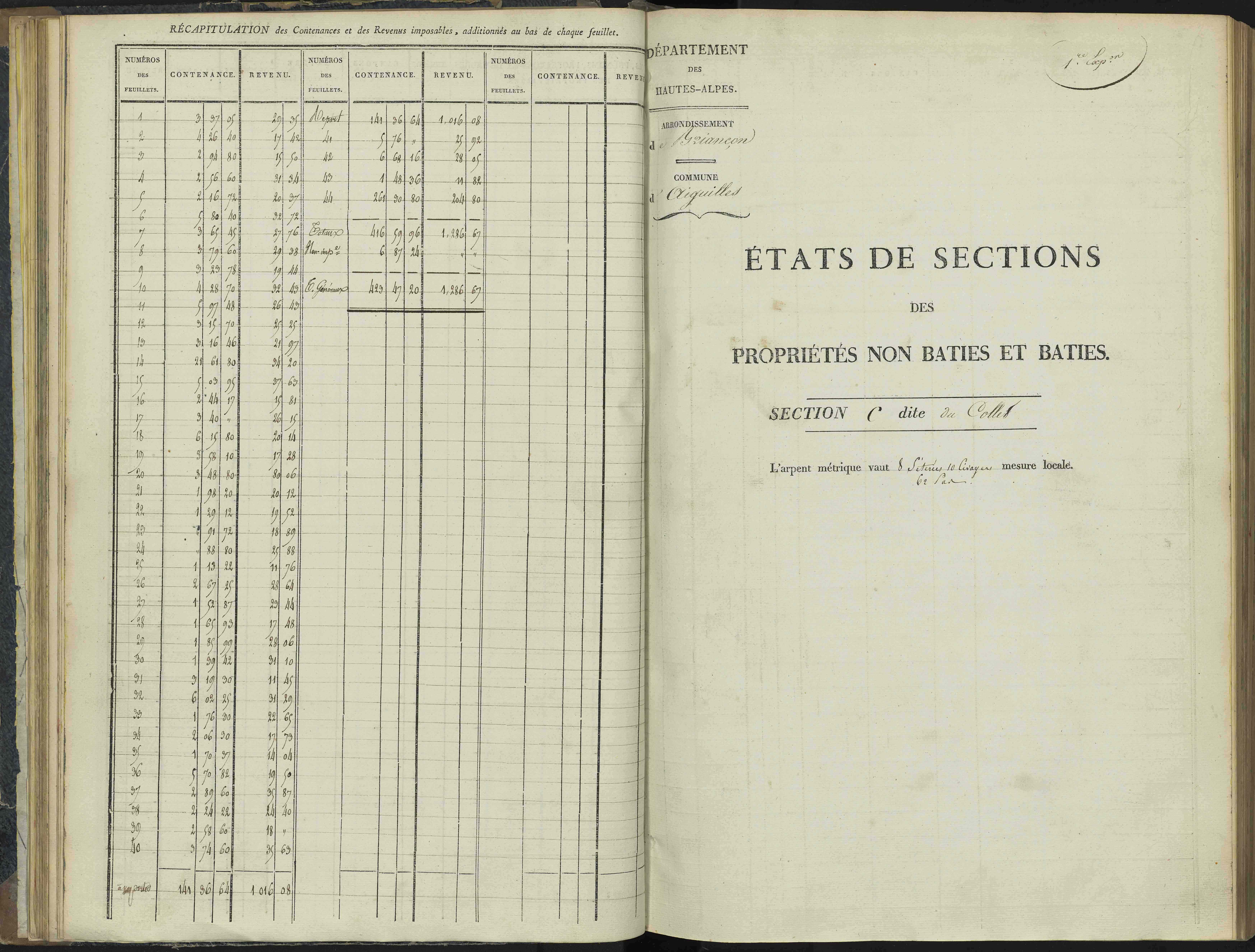 Aiguilles - 3 P 114/3 - 3 P 114/3 - Section C 