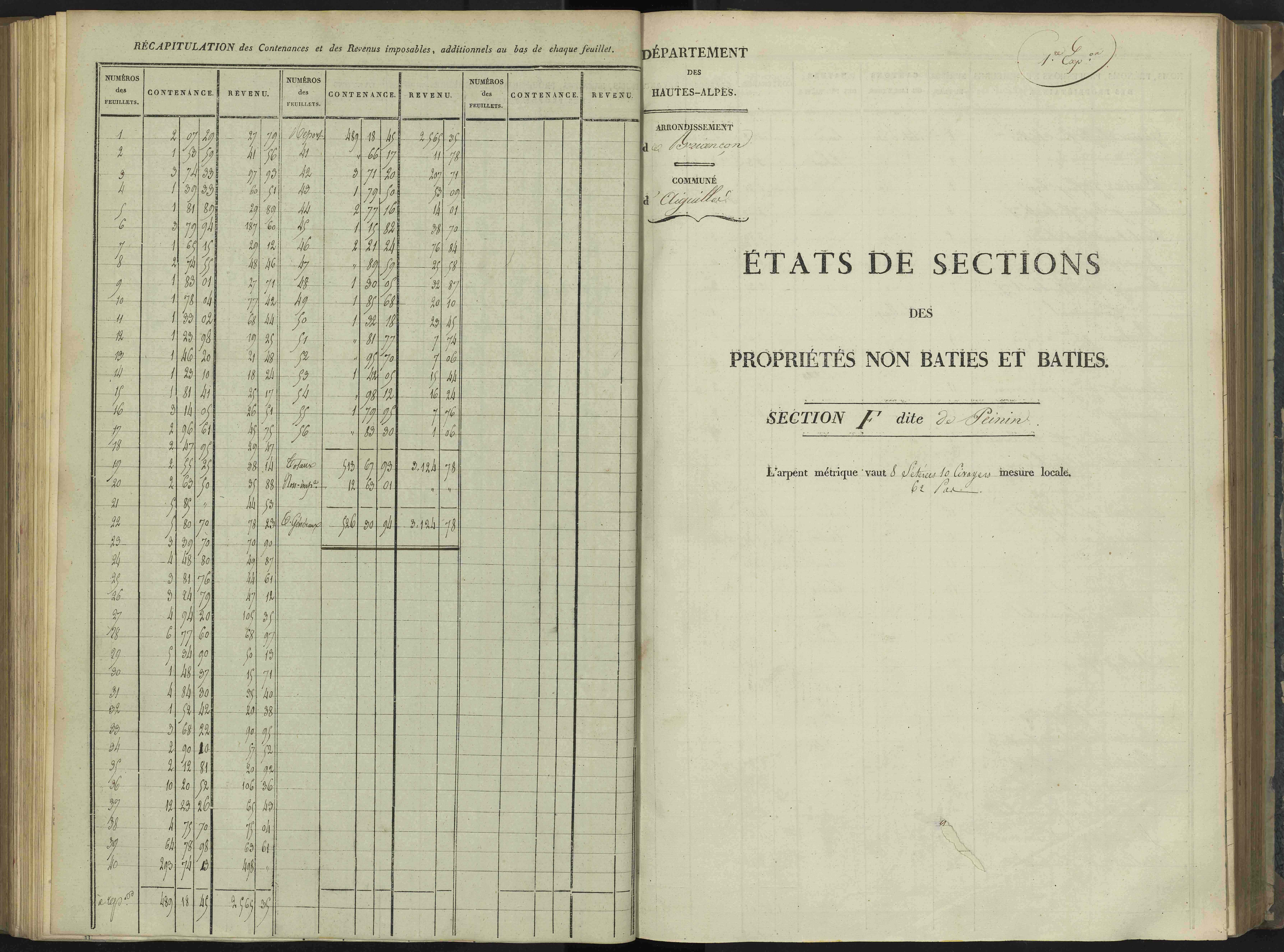 Aiguilles - 3 P 114/5 - 3 P 114/5 - Section E 