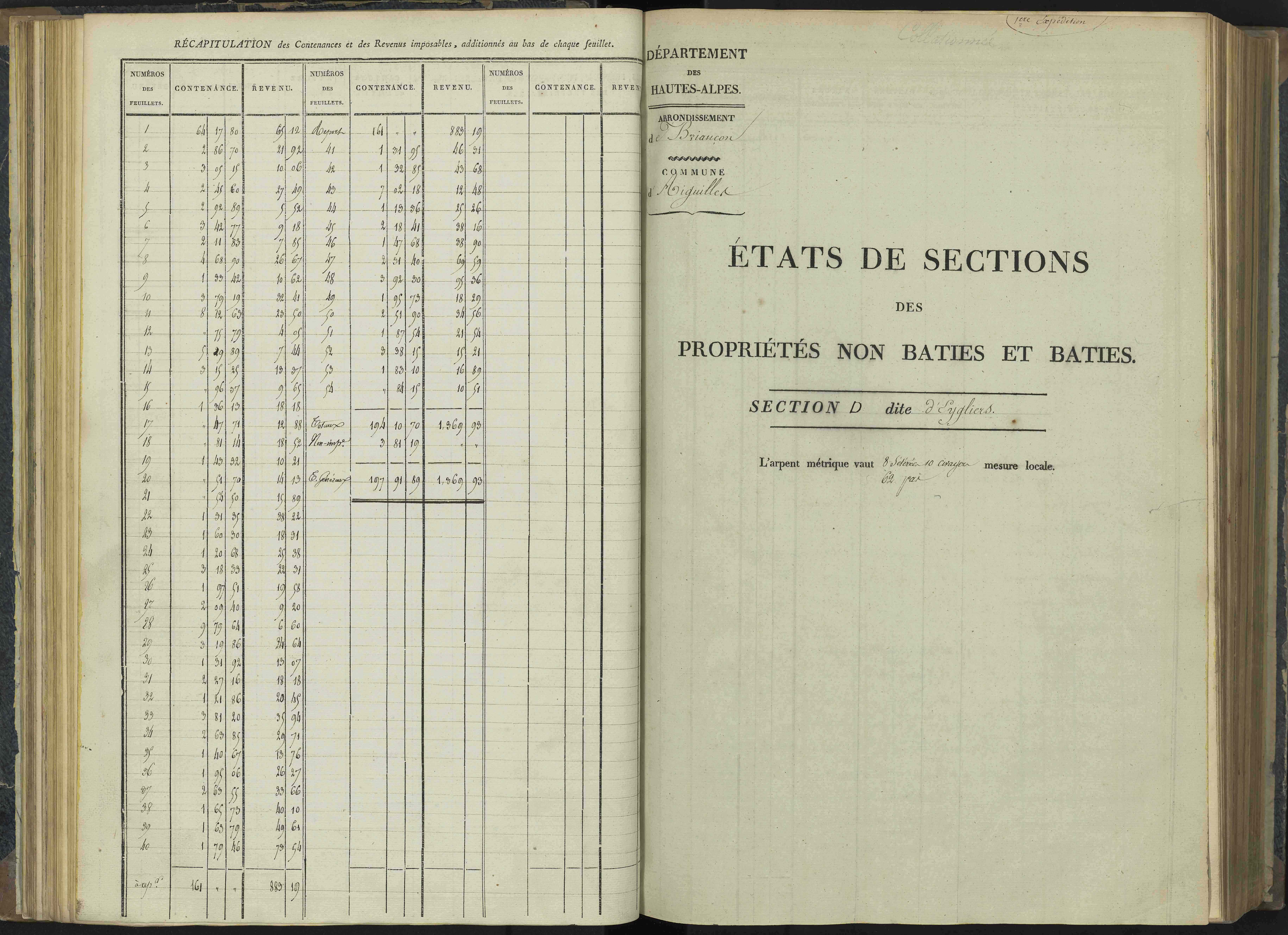 Aiguilles - 3 P 114/4 - 3 P 114/4 - Section D 