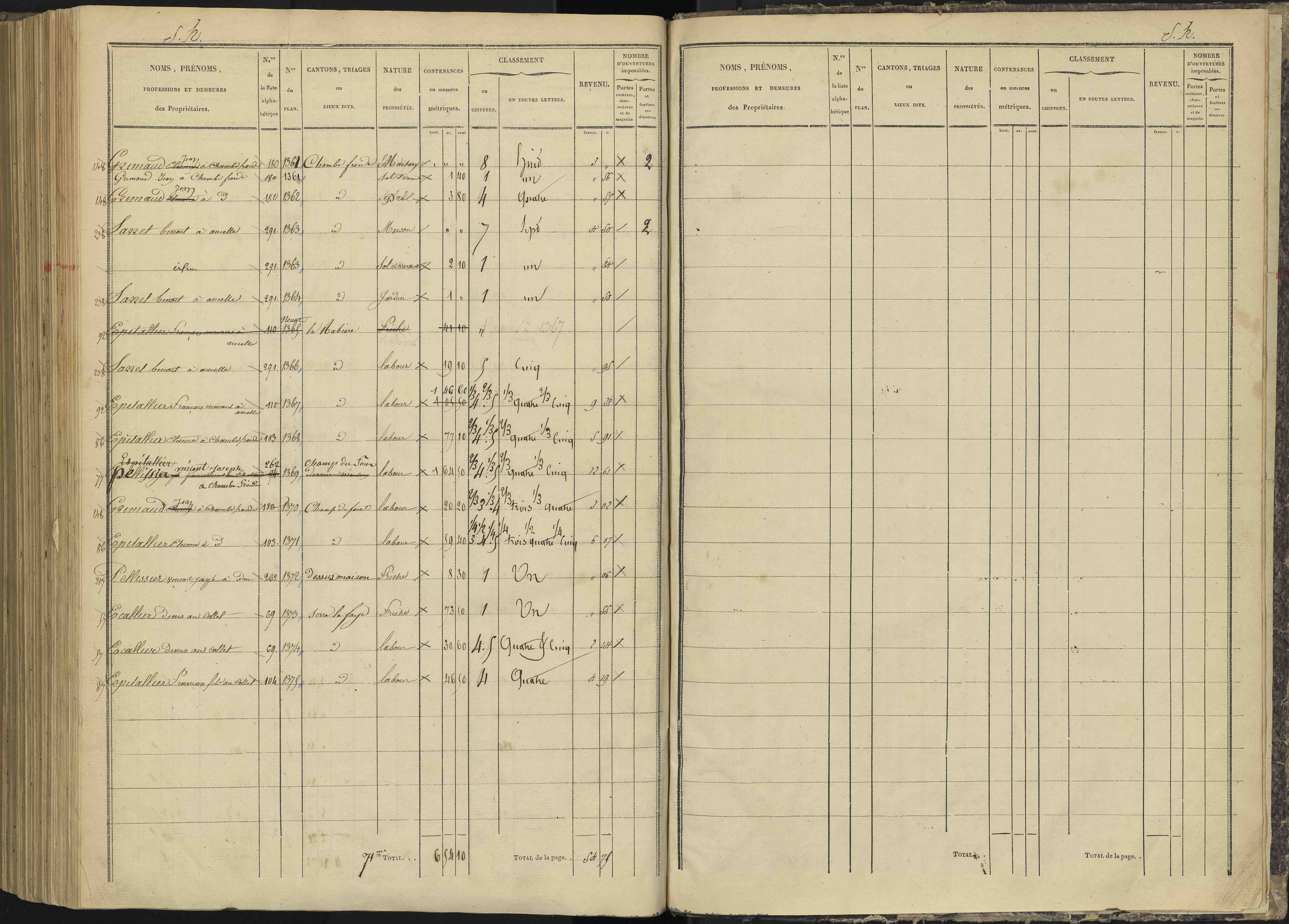 Ancelle - 3 P 126/8 - 3 P 126/8 - Section H 