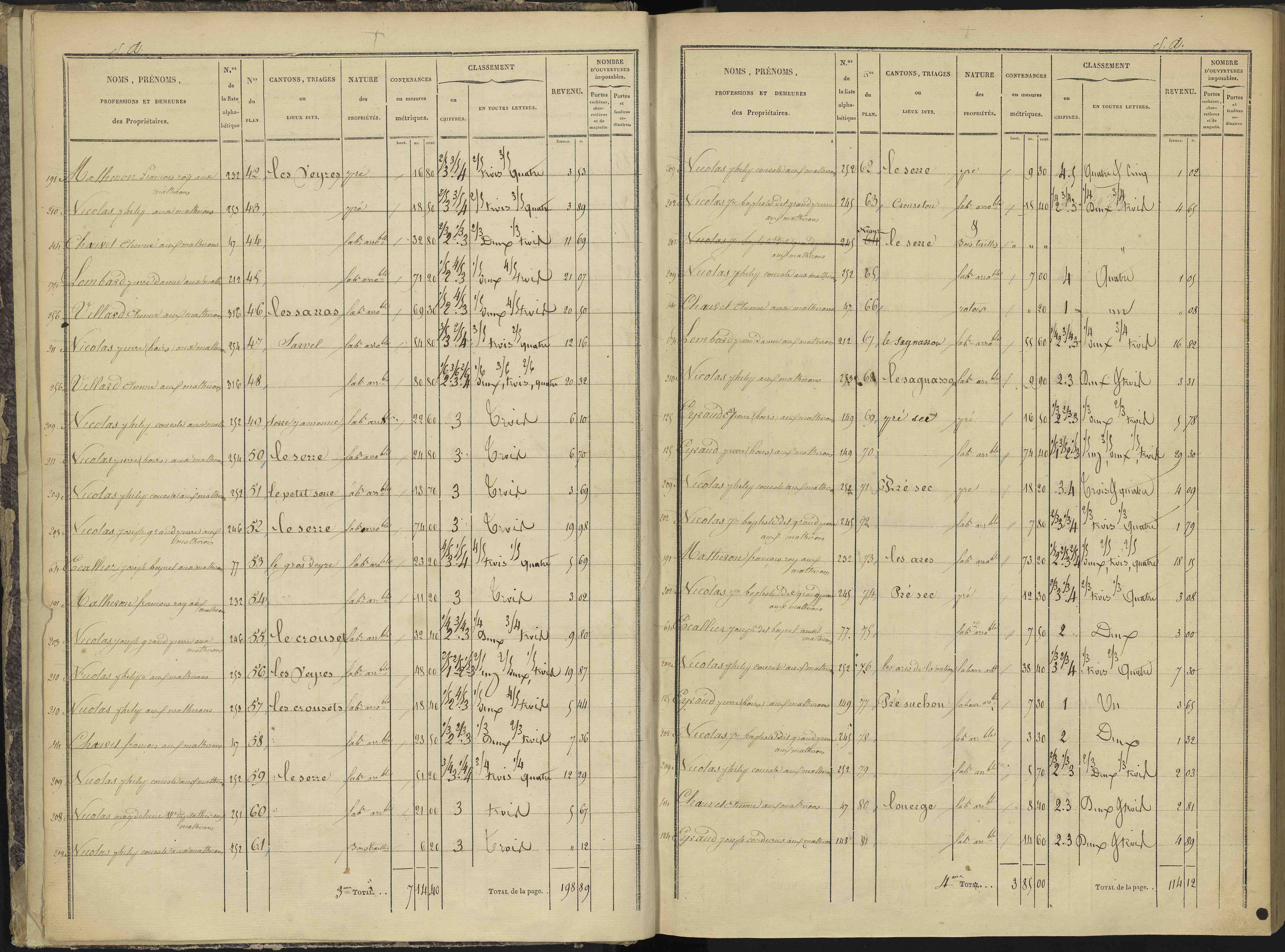 Ancelle - 3 P 126/1 - 3 P 126/1 - Section A 