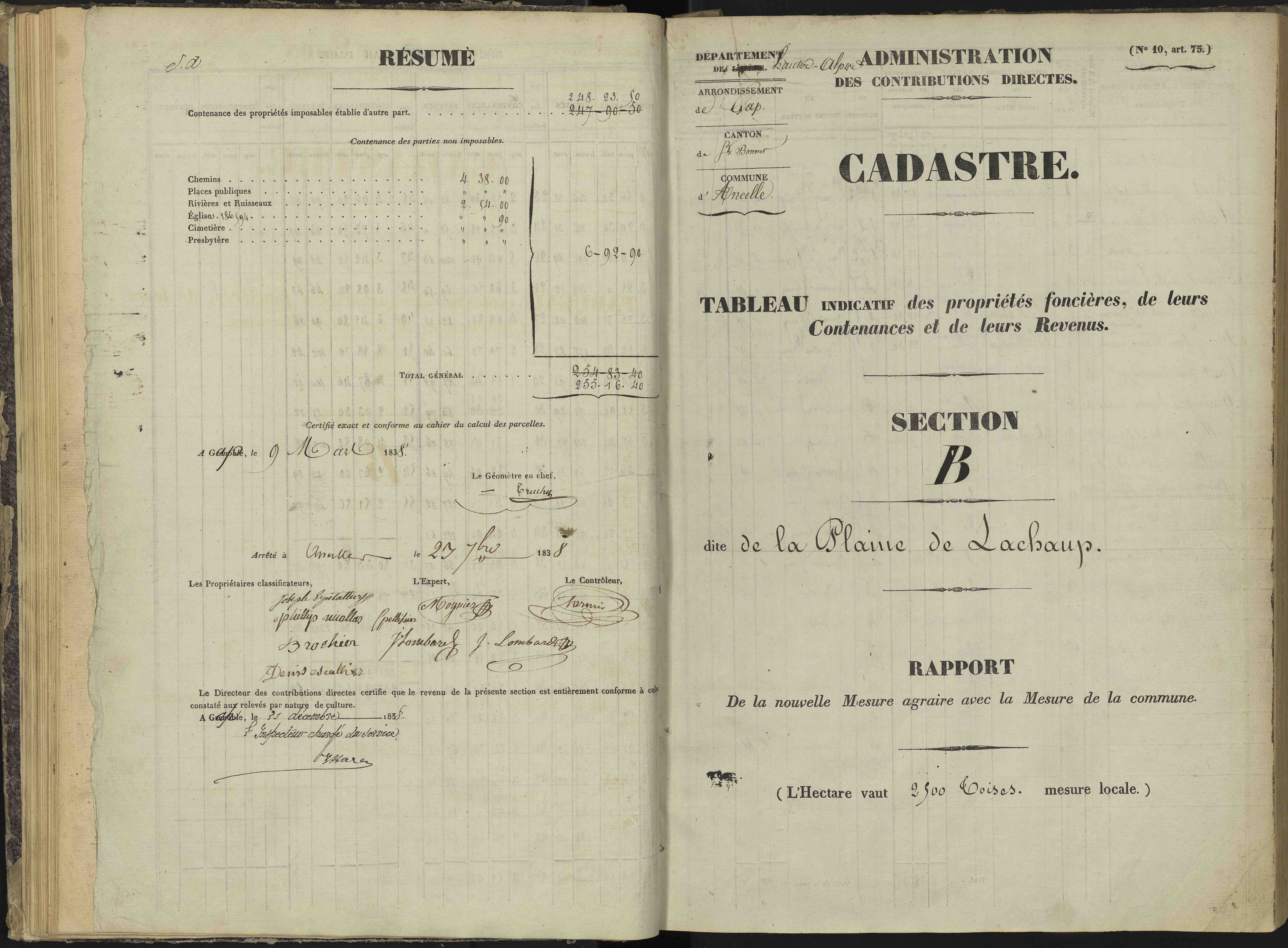 Ancelle - 3 P 126/2 - 3 P 126/2 - Section B 