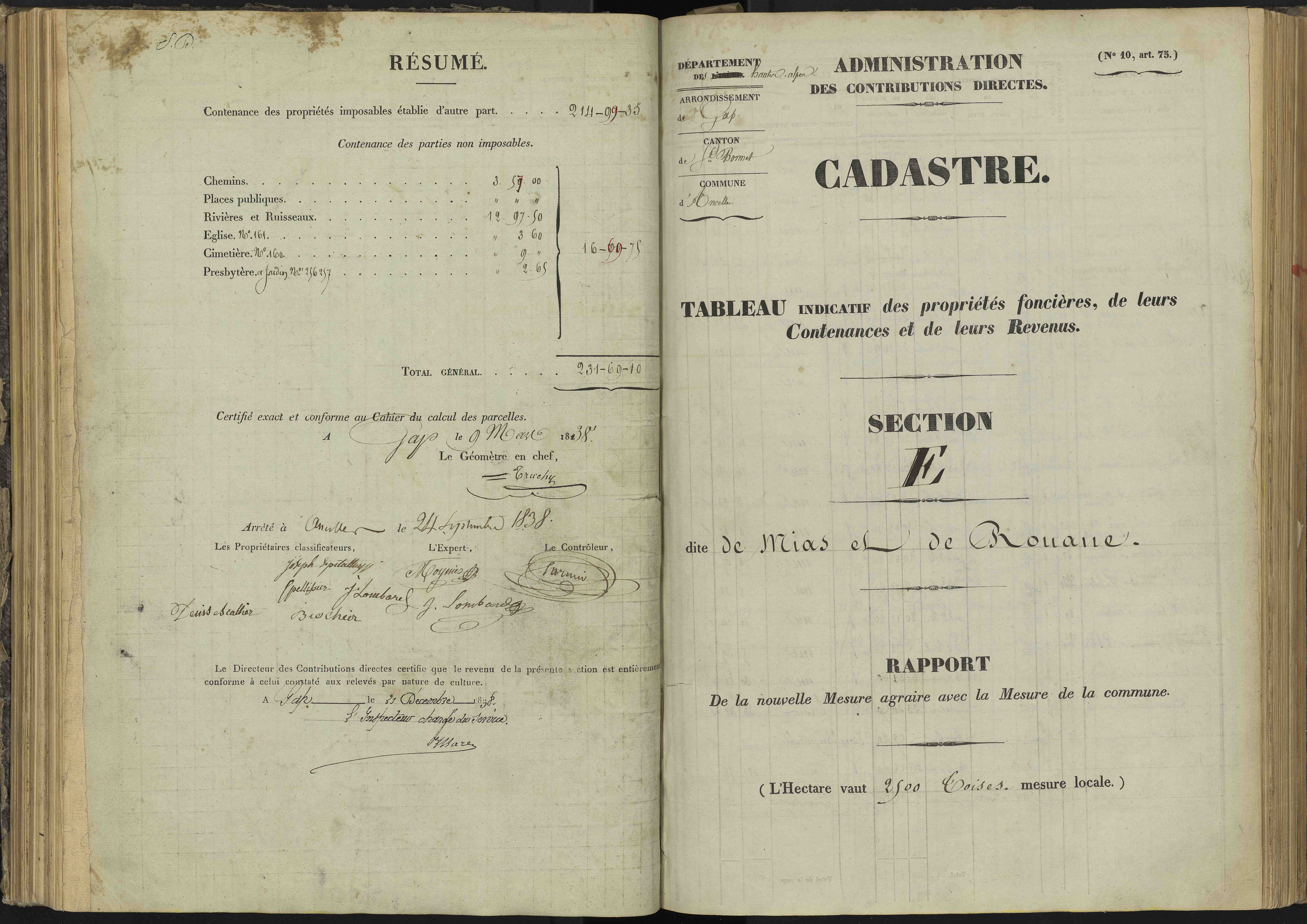 Ancelle - 3 P 126/5 - 3 P 126/5 - Section E 