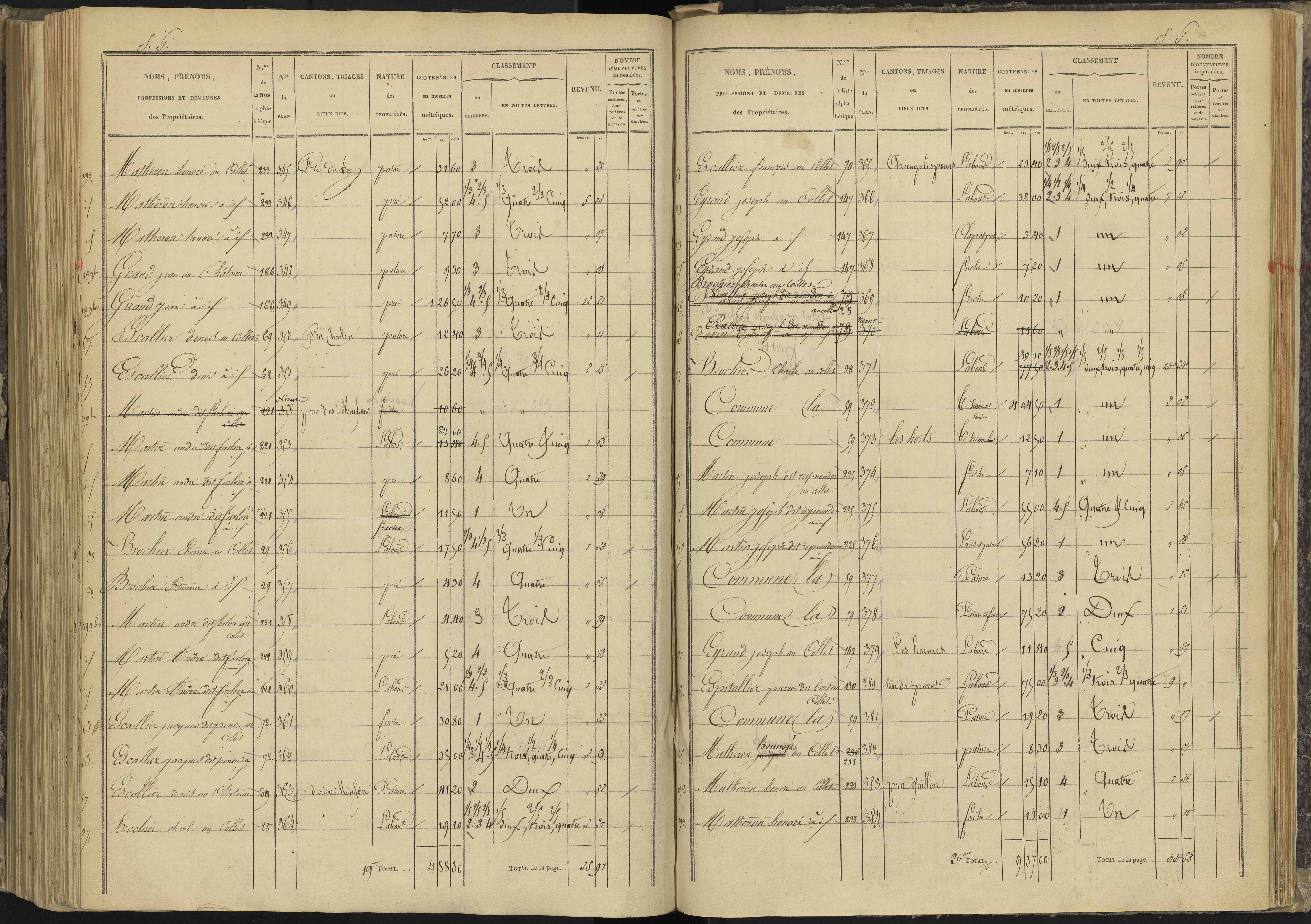 Ancelle - 3 P 126/7 - 3 P 126/7 - Section G 
