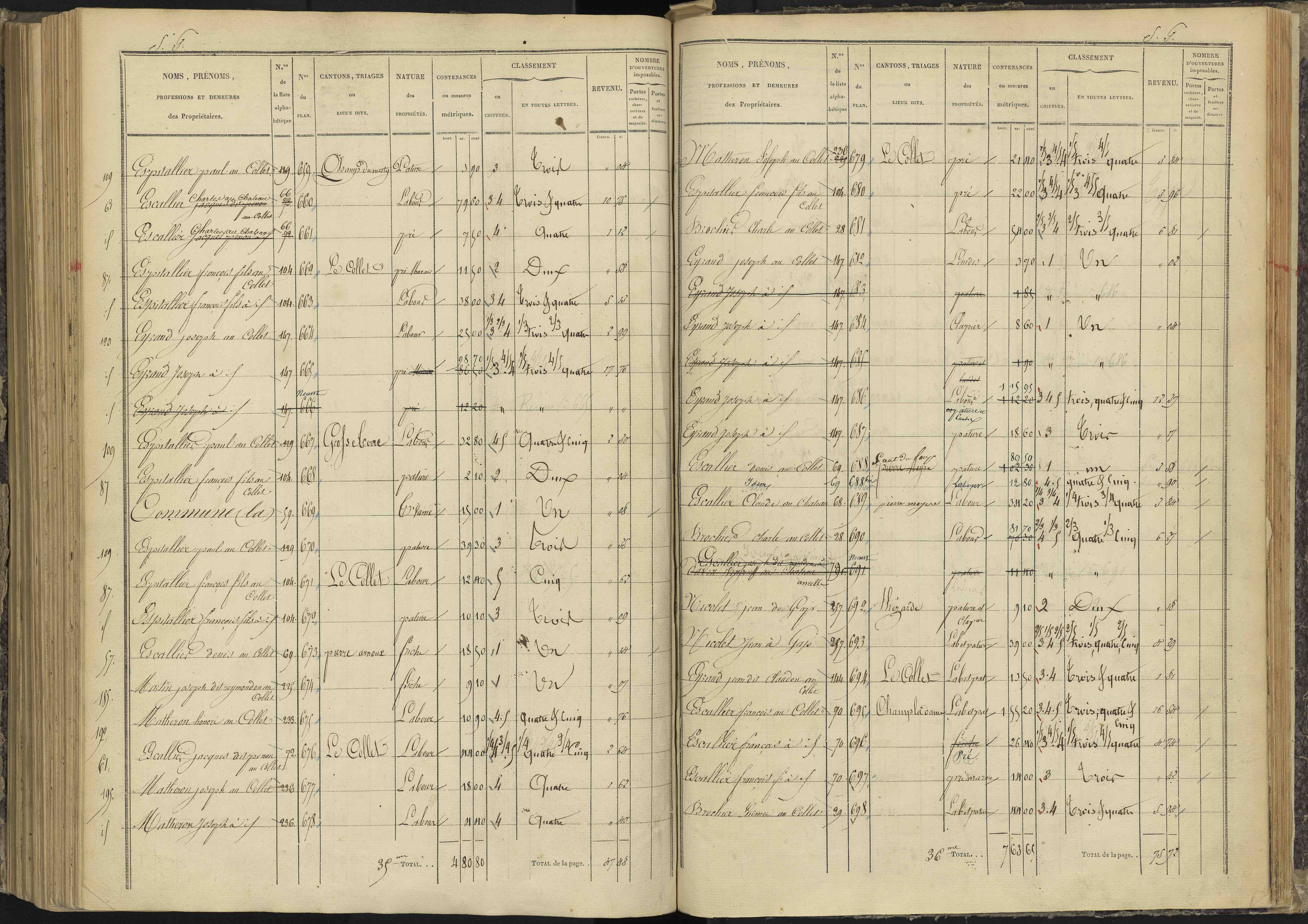 Ancelle - 3 P 126/7 - 3 P 126/7 - Section G 