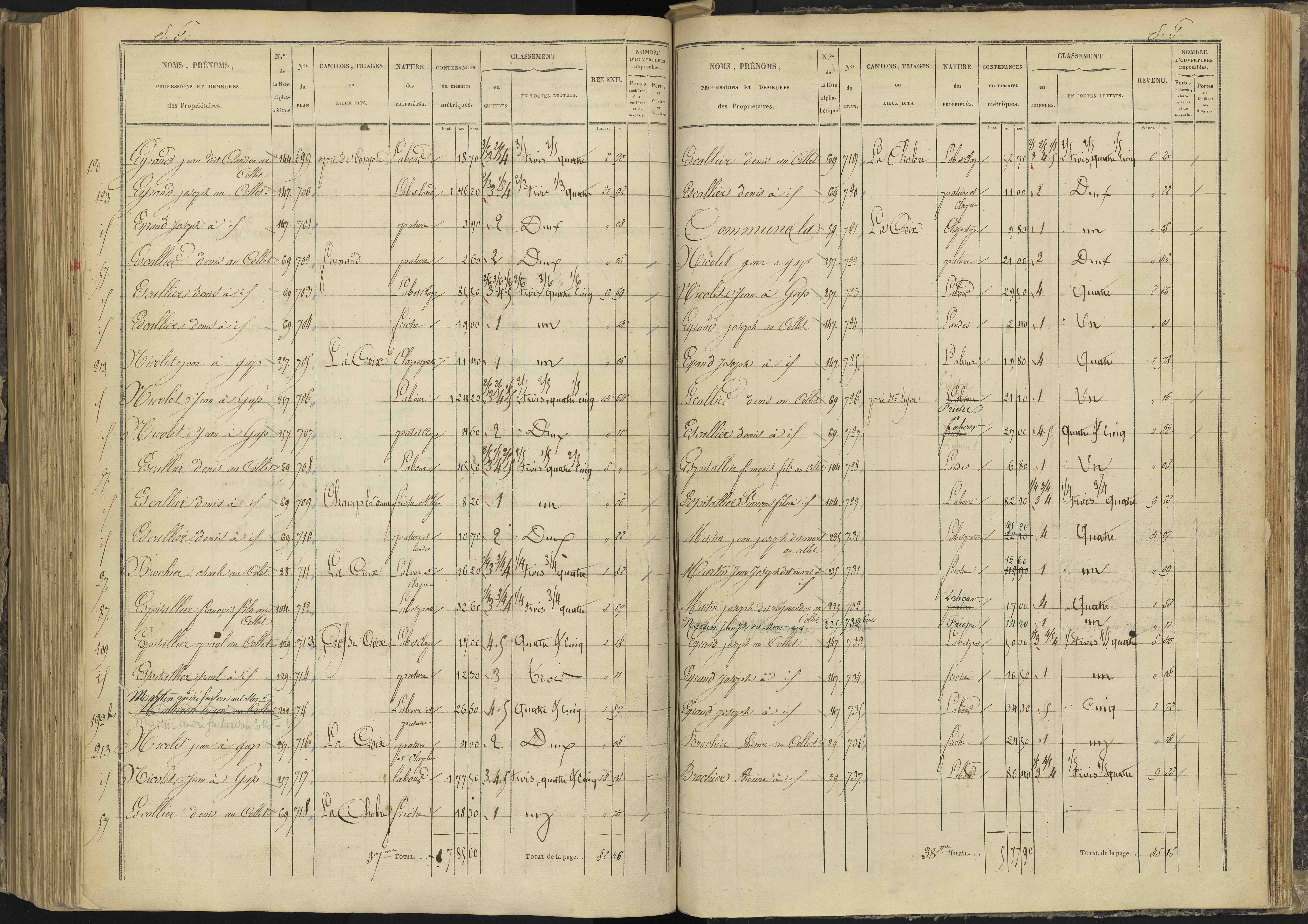 Ancelle - 3 P 126/7 - 3 P 126/7 - Section G 