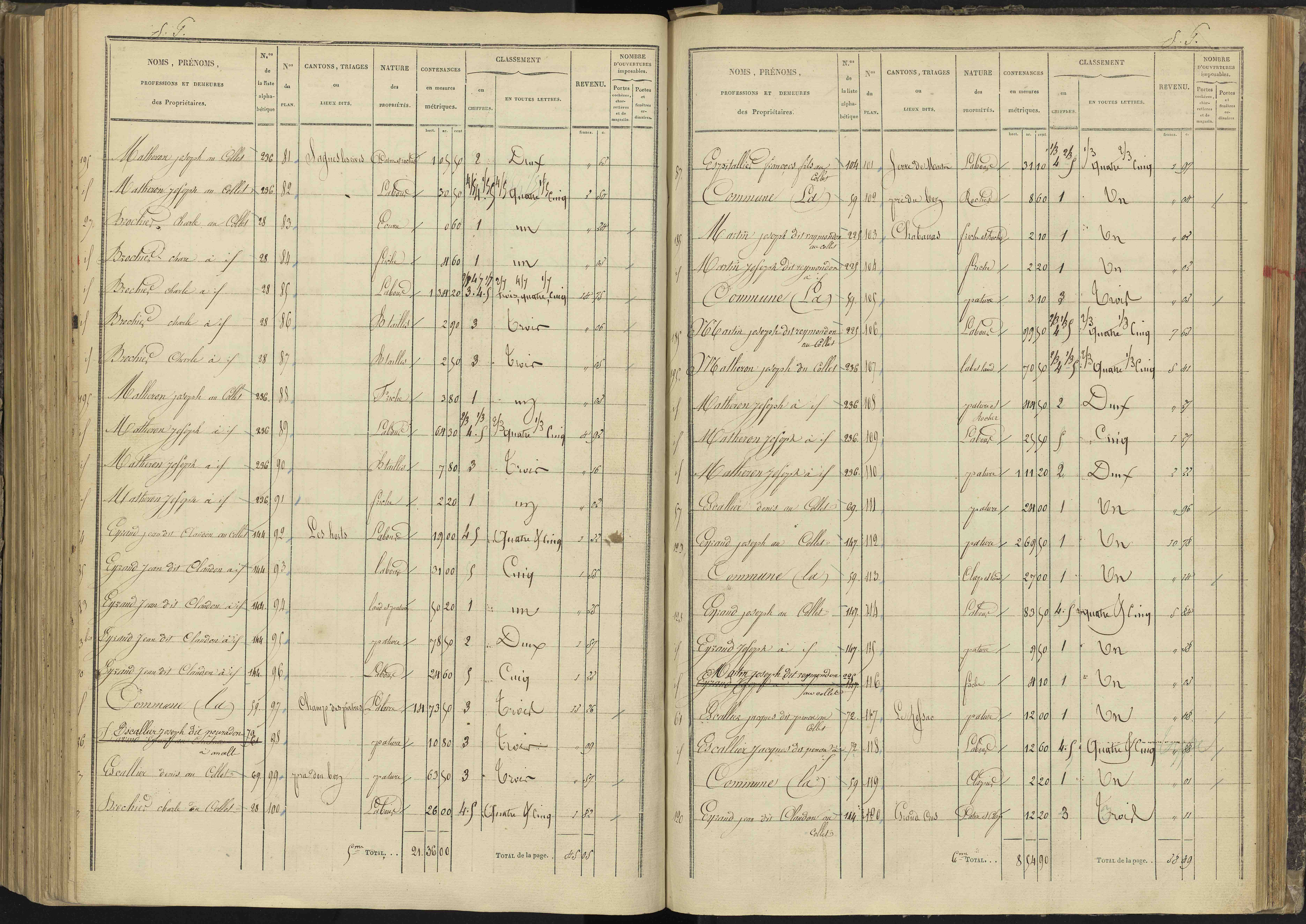 Ancelle - 3 P 126/7 - 3 P 126/7 - Section G 