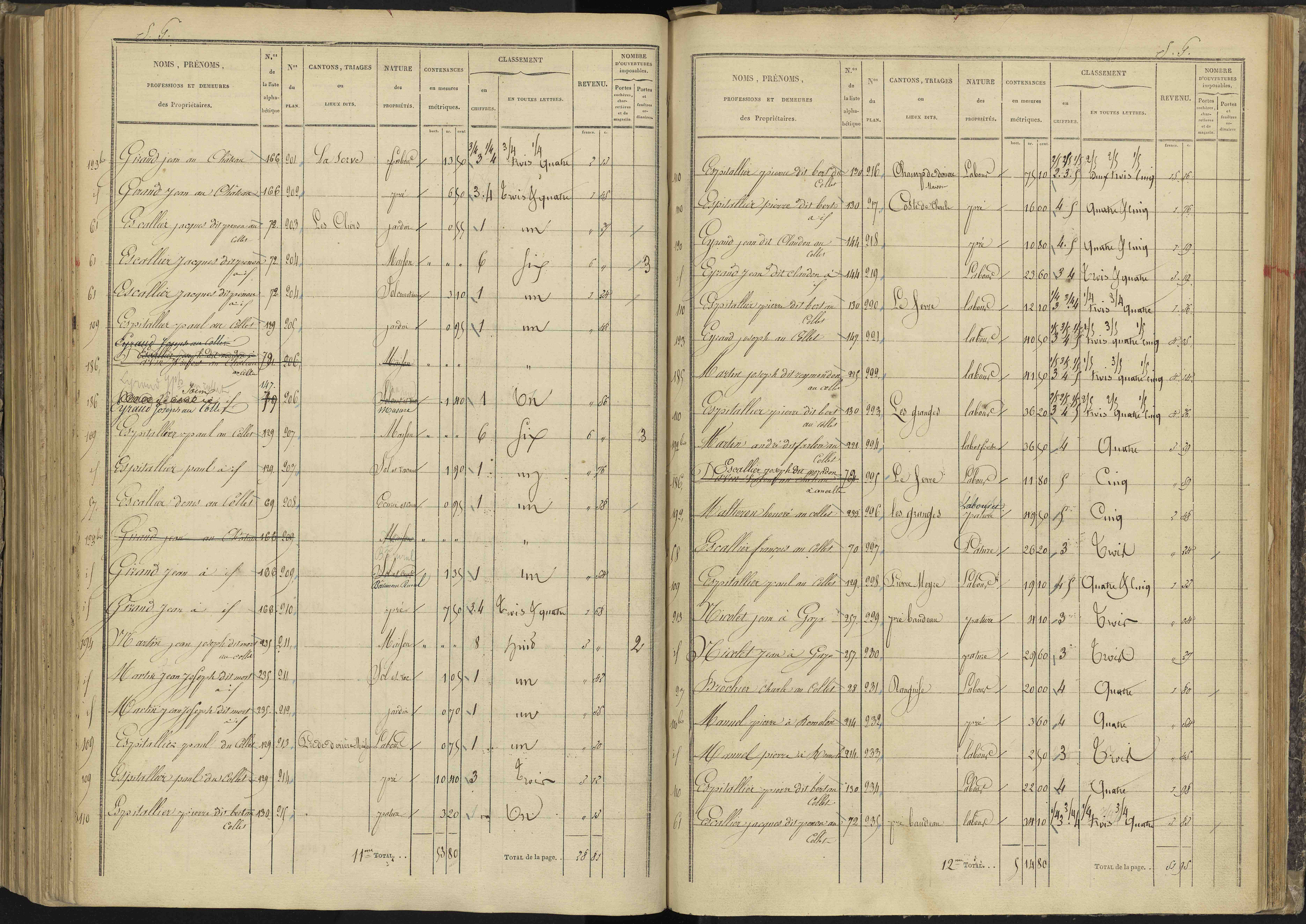 Ancelle - 3 P 126/7 - 3 P 126/7 - Section G 