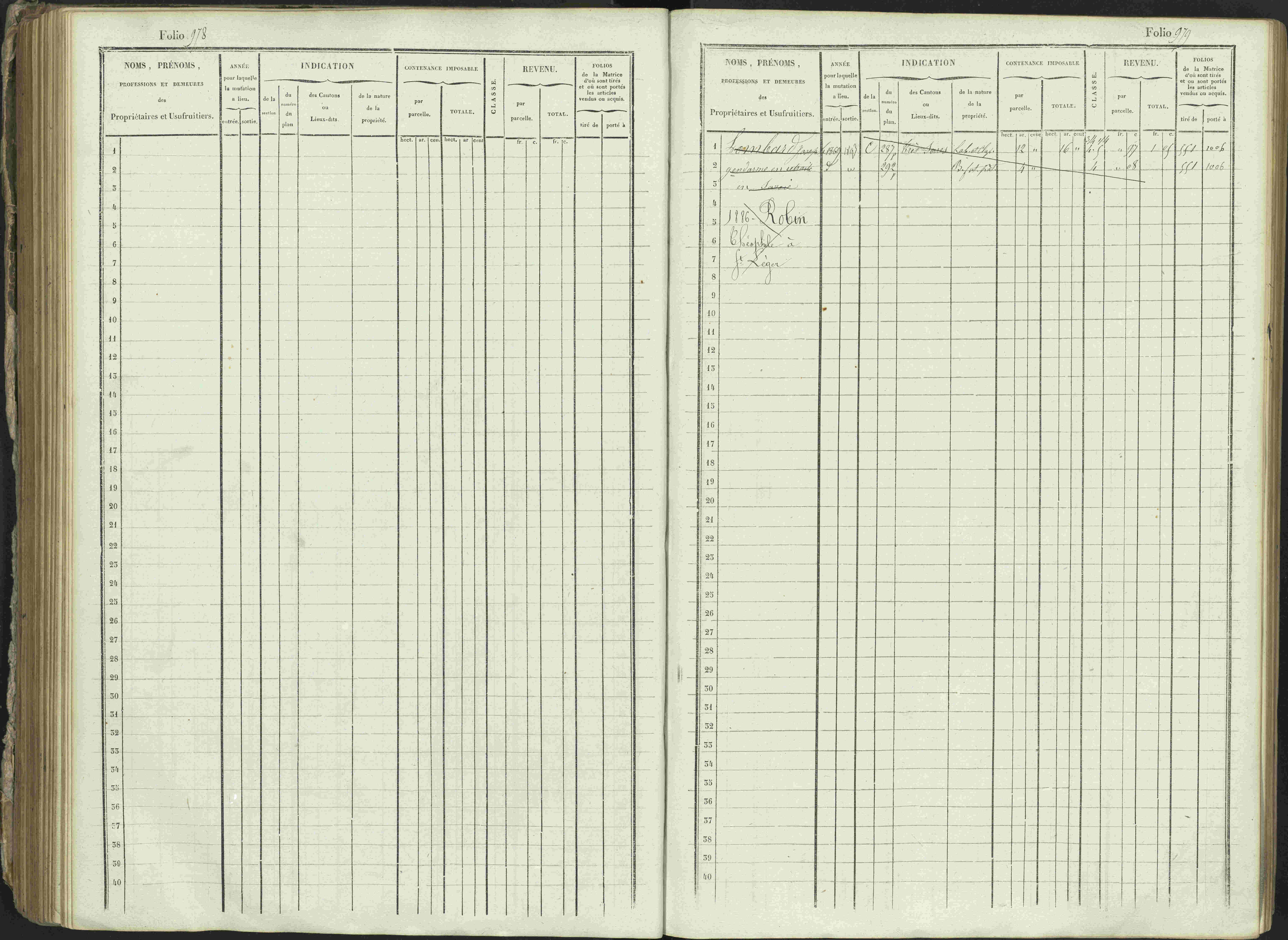 Ancelle - 3 P 129/1 - 3 P 129/1 - Matrice, folios 625-1246. 