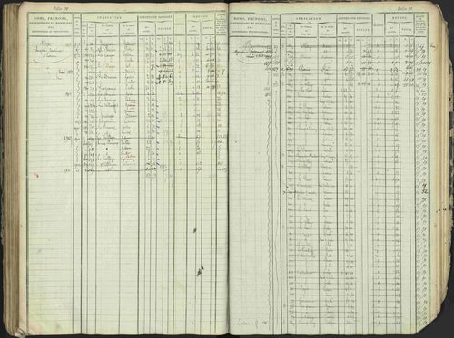 Antonaves - 3 P 137/1 - 3 P 137/1 - Matrice des propriétés foncières. 