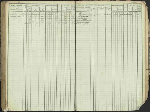 Antonaves - 3 P 137/1 - 3 P 137/1 - Matrice des propriétés foncières. 