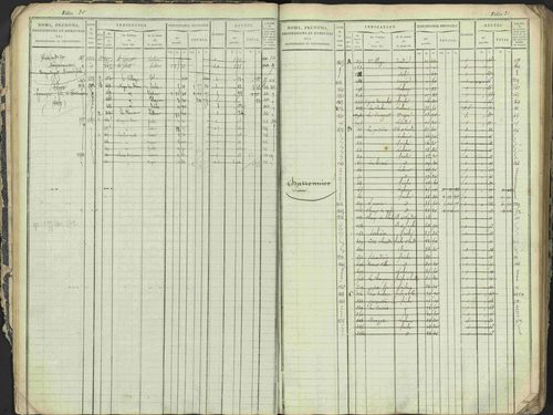Antonaves - 3 P 137/1 - 3 P 137/1 - Matrice des propriétés foncières. 