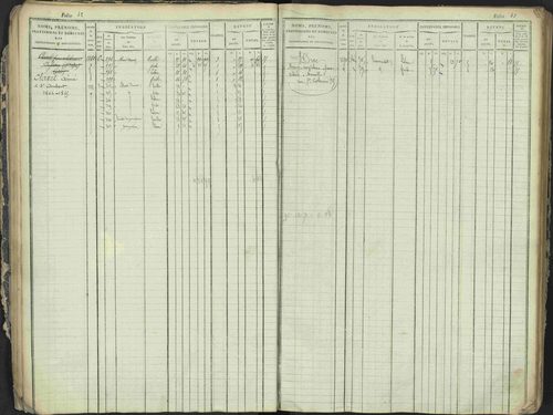 Antonaves - 3 P 137/1 - 3 P 137/1 - Matrice des propriétés foncières. 