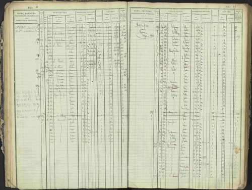 Antonaves - 3 P 137/1 - 3 P 137/1 - Matrice des propriétés foncières. 