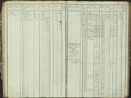 Antonaves - 3 P 137/1 - 3 P 137/1 - Matrice des propriétés foncières. 