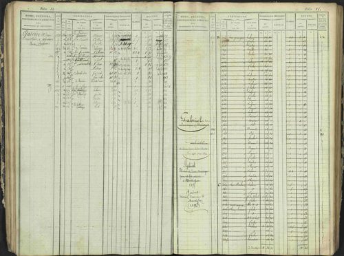 Antonaves - 3 P 137/1 - 3 P 137/1 - Matrice des propriétés foncières. 