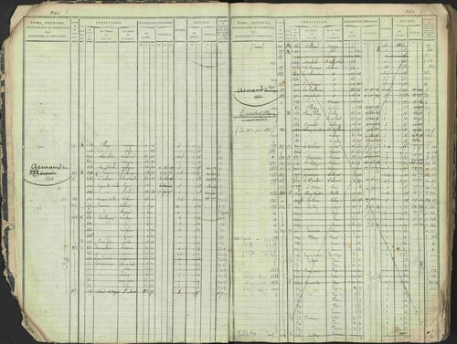 Antonaves - 3 P 137/1 - 3 P 137/1 - Matrice des propriétés foncières. 