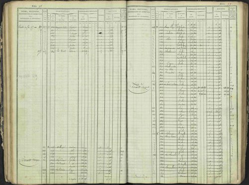 Antonaves - 3 P 137/1 - 3 P 137/1 - Matrice des propriétés foncières. 