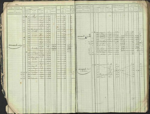 Antonaves - 3 P 137/1 - 3 P 137/1 - Matrice des propriétés foncières. 