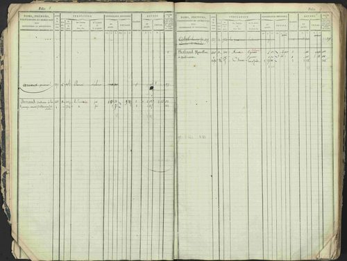 Antonaves - 3 P 137/1 - 3 P 137/1 - Matrice des propriétés foncières. 
