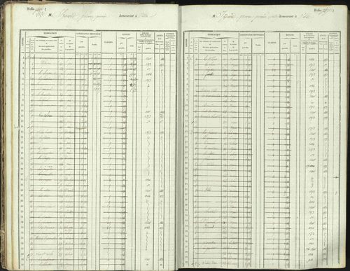 L'Argentière-la-Bessée - 3 P 146/1 - 3 P 146/1 - Matrice, folios 701-1420. 