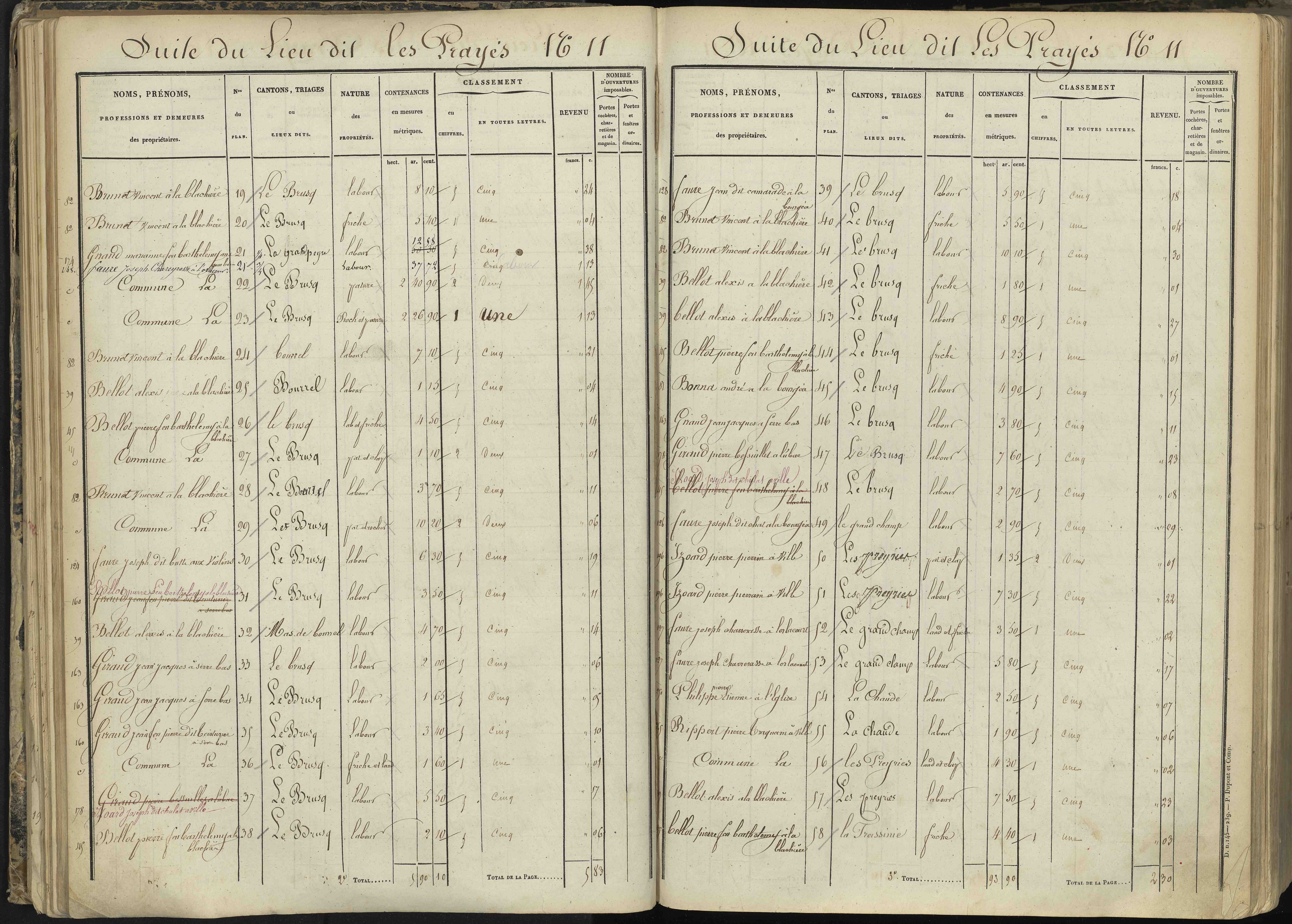 L'Argentière-la-Bessée - 3 P 143/2 - 3 P 143/2 - Section B 