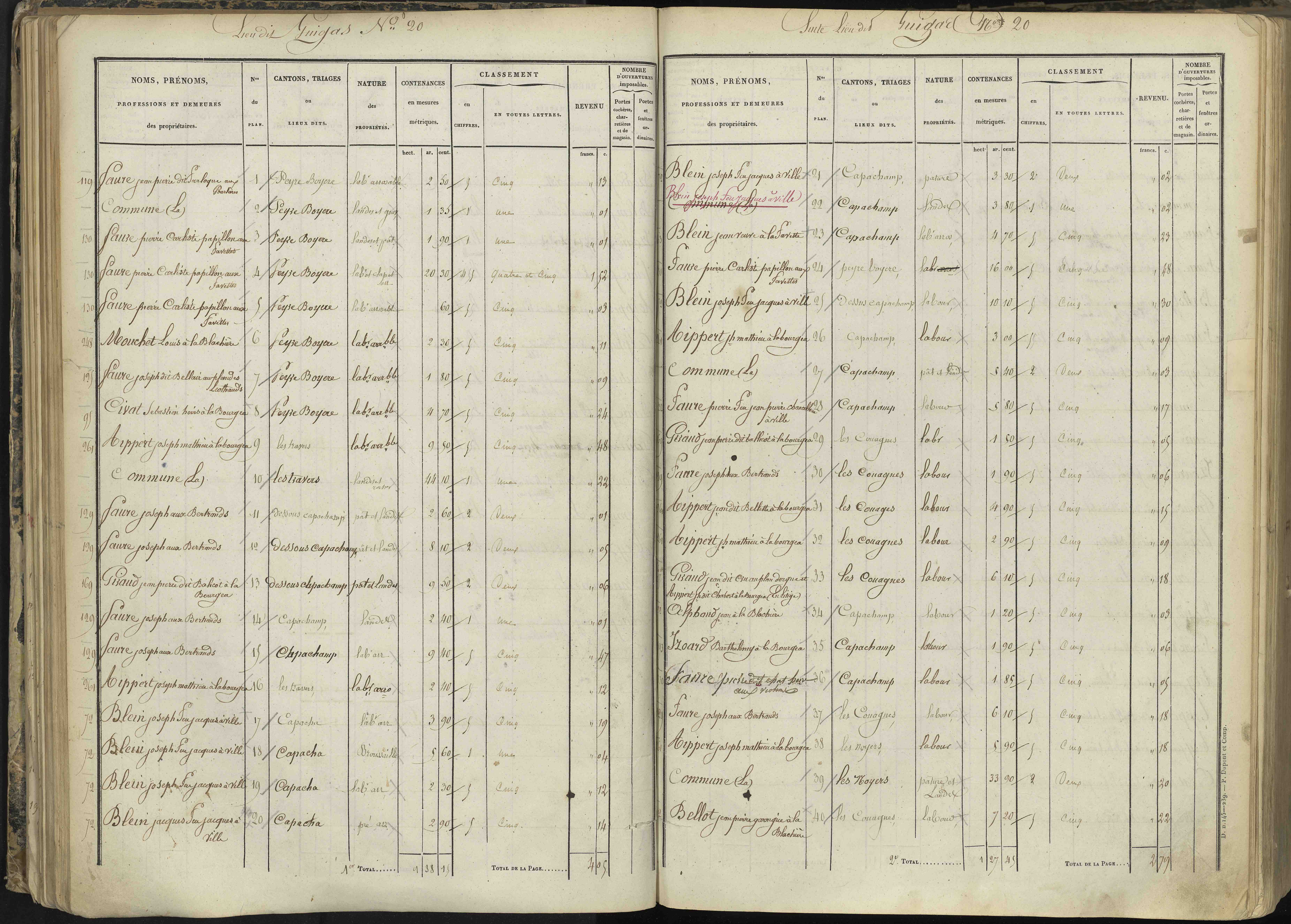 L'Argentière-la-Bessée - 3 P 143/2 - 3 P 143/2 - Section B 