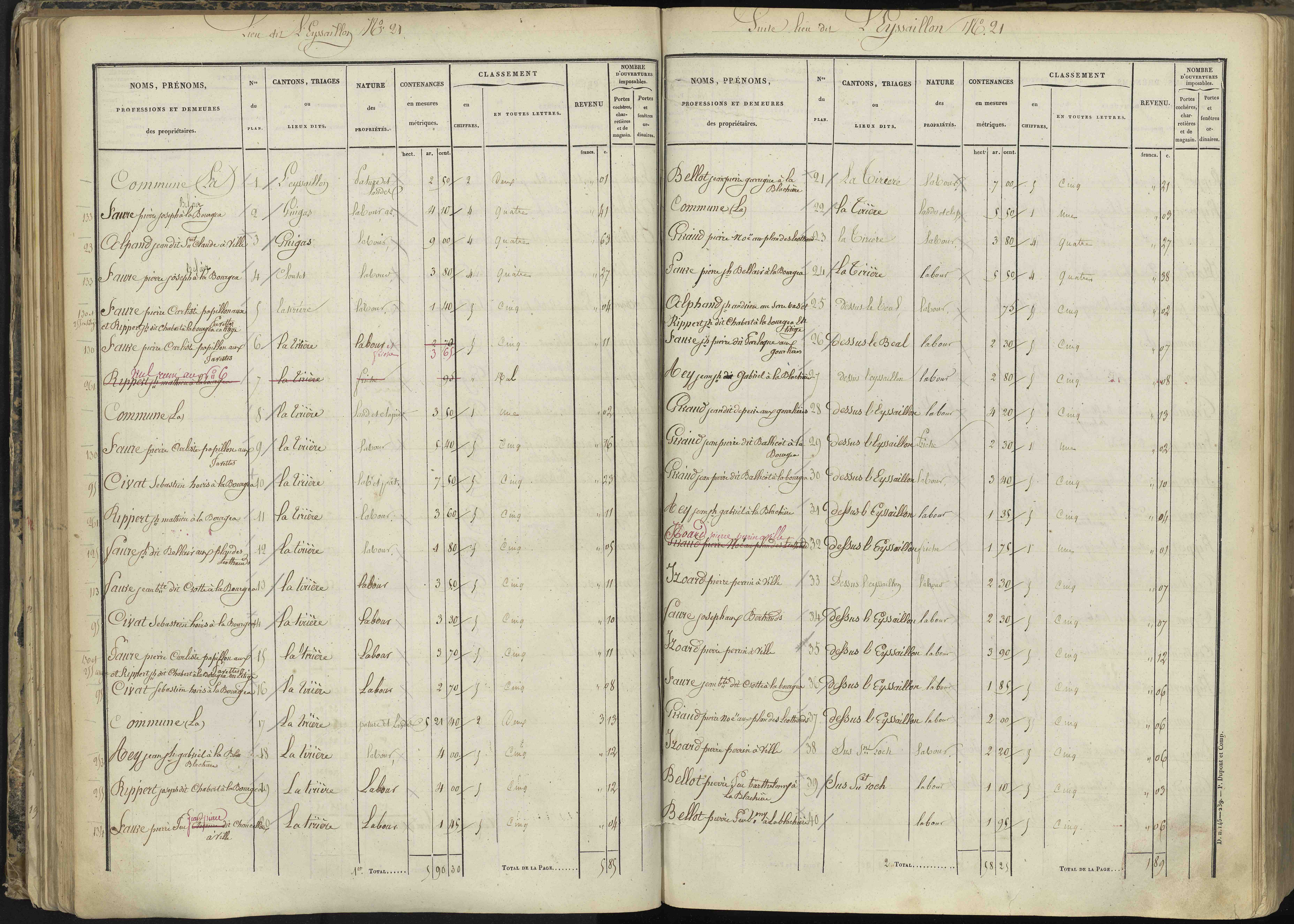 L'Argentière-la-Bessée - 3 P 143/2 - 3 P 143/2 - Section B 