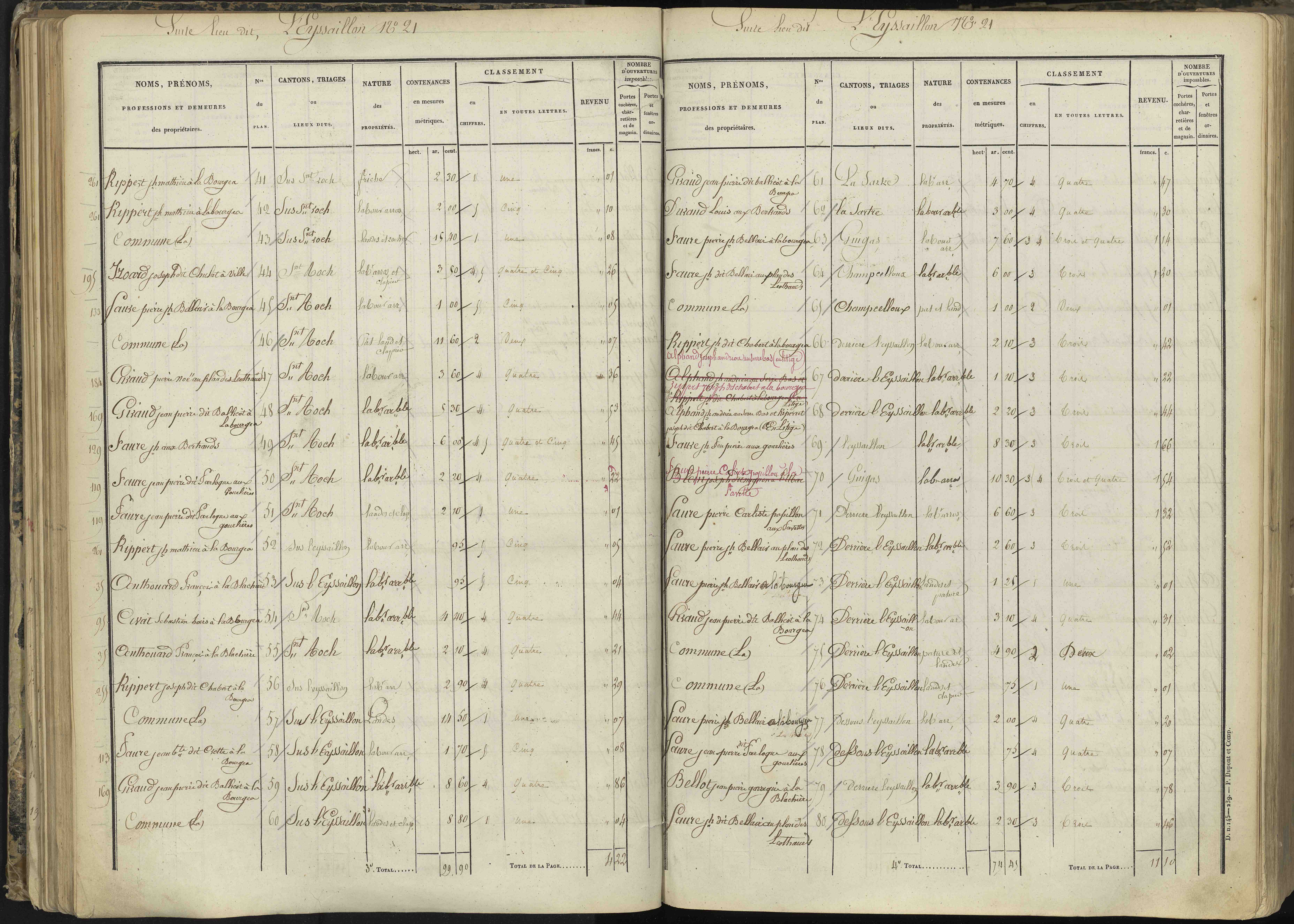 L'Argentière-la-Bessée - 3 P 143/2 - 3 P 143/2 - Section B 