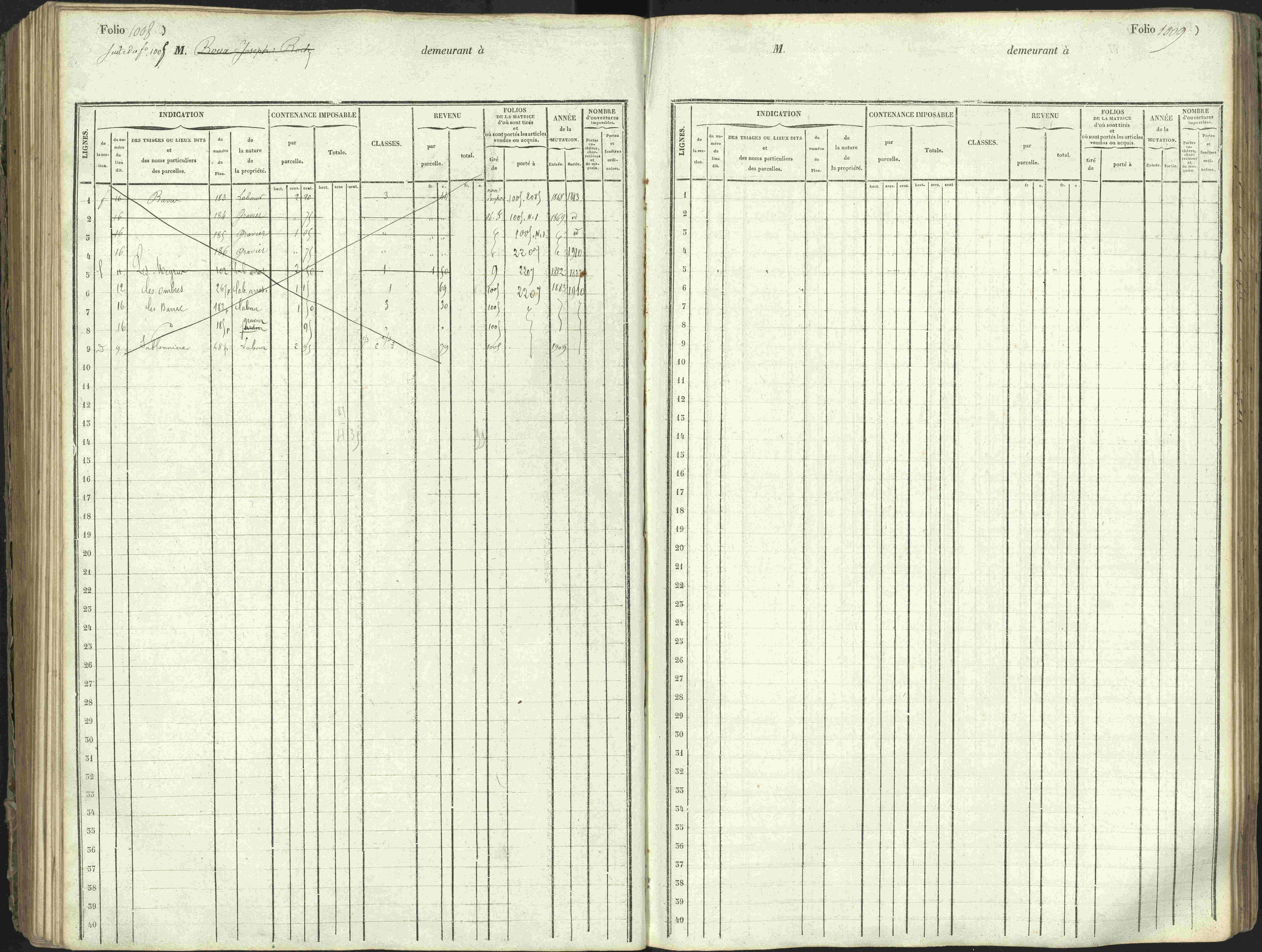 L'Argentière-la-Bessée - 3 P 146/1 - 3 P 146/1 - Matrice, folios 701-1420. 