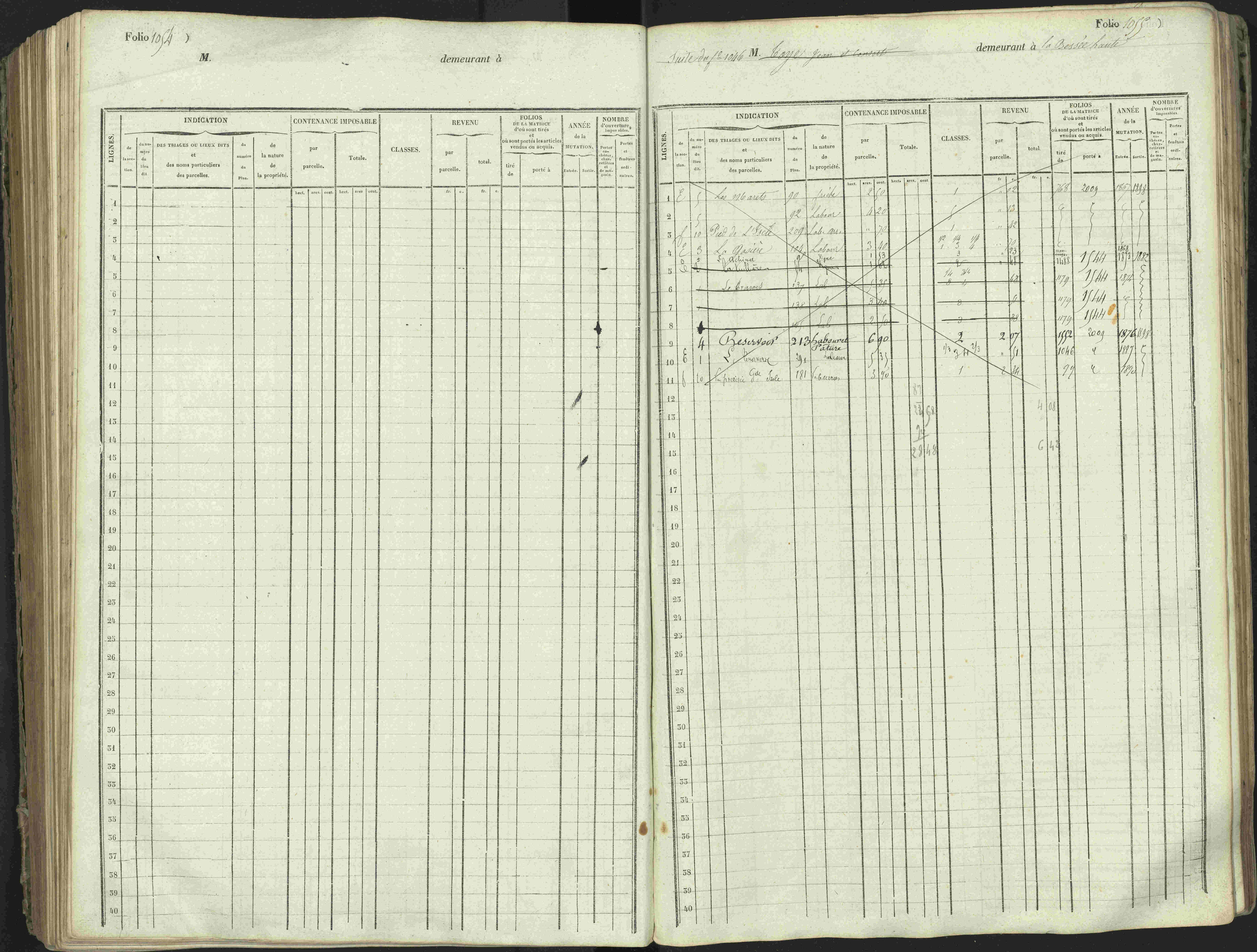 L'Argentière-la-Bessée - 3 P 146/1 - 3 P 146/1 - Matrice, folios 701-1420. 