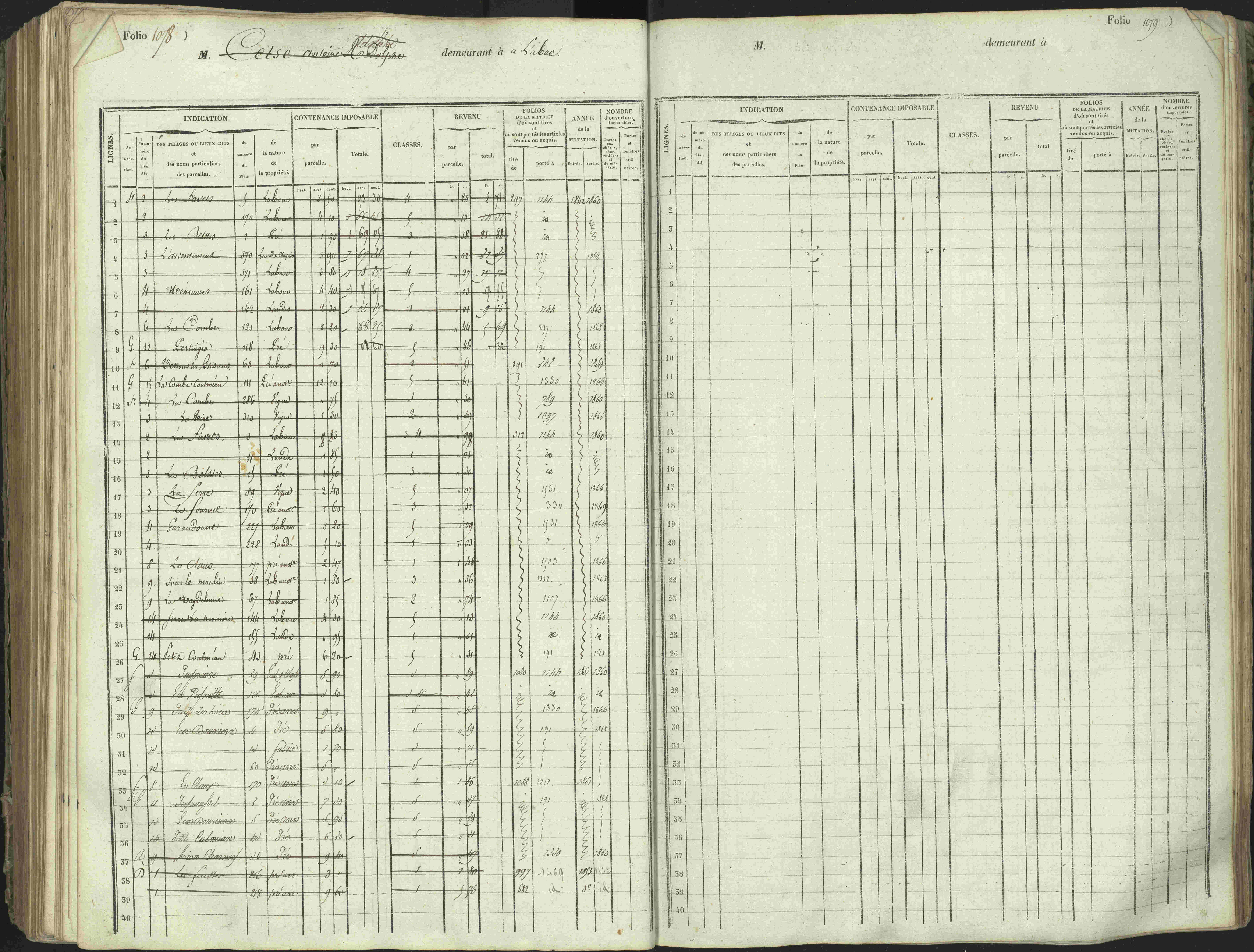 L'Argentière-la-Bessée - 3 P 146/1 - 3 P 146/1 - Matrice, folios 701-1420. 