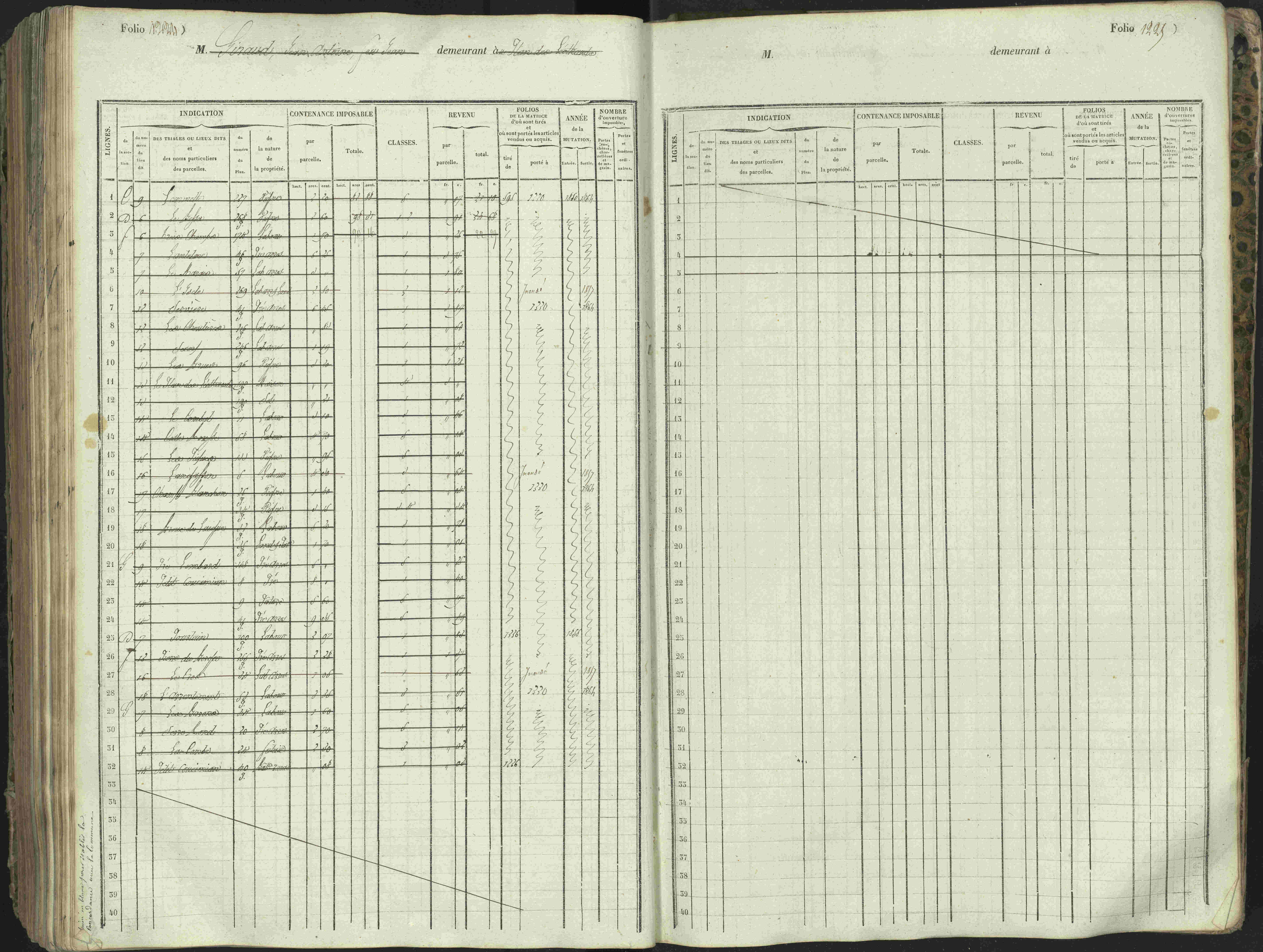 L'Argentière-la-Bessée - 3 P 146/1 - 3 P 146/1 - Matrice, folios 701-1420. 