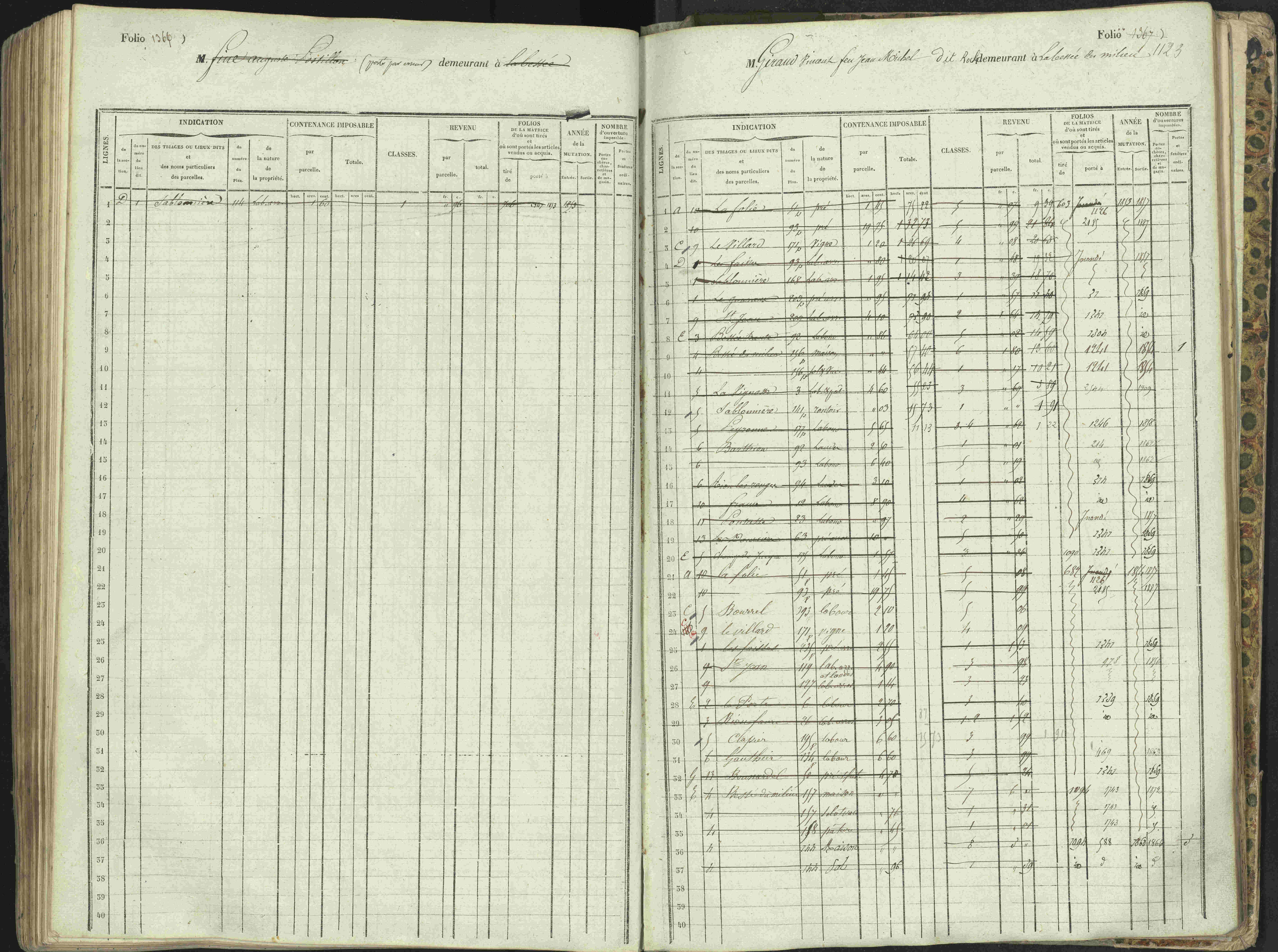 L'Argentière-la-Bessée - 3 P 146/1 - 3 P 146/1 - Matrice, folios 701-1420. 