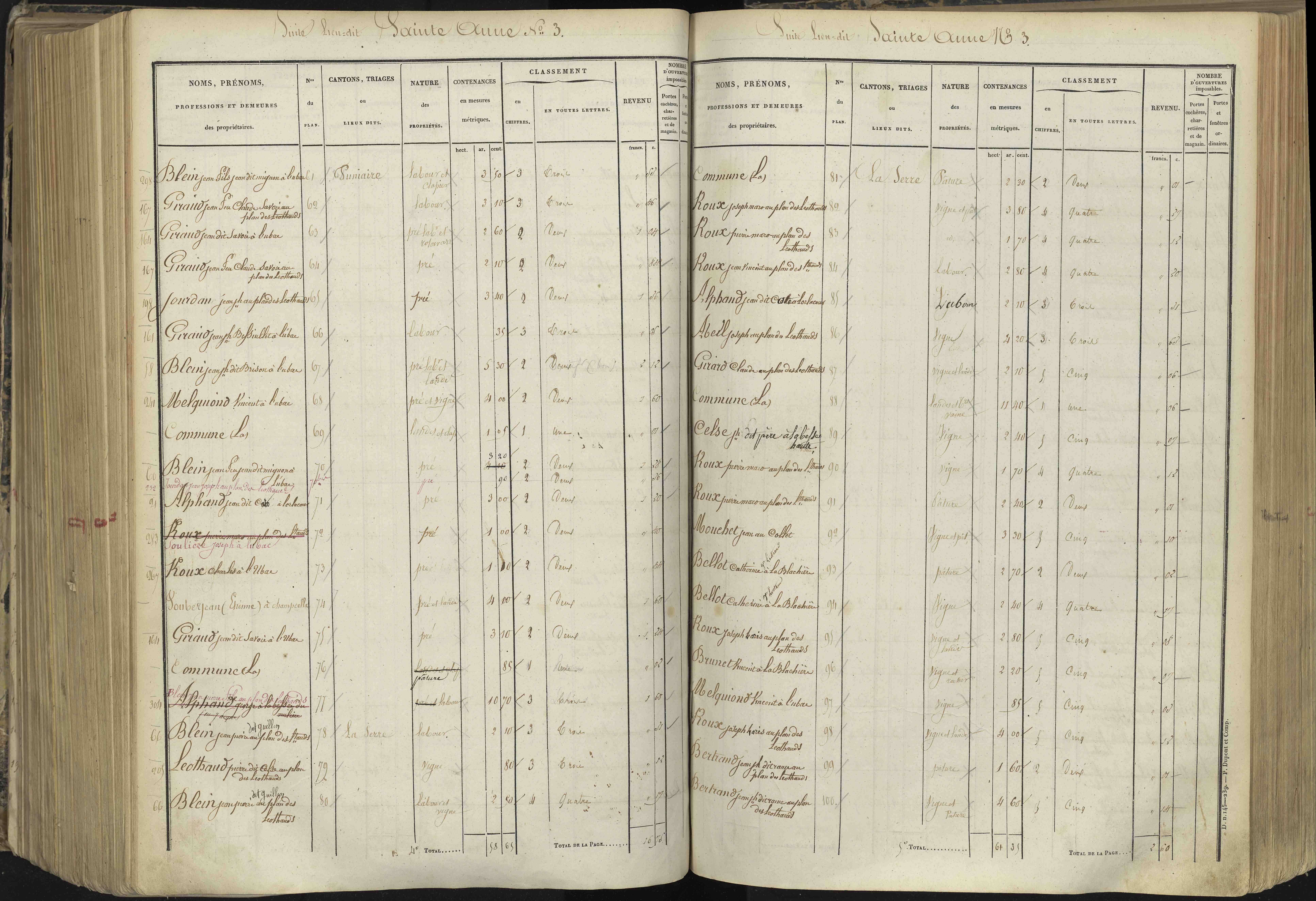 L'Argentière-la-Bessée - 3 P 143/6 - 3 P 143/6 - Section F 