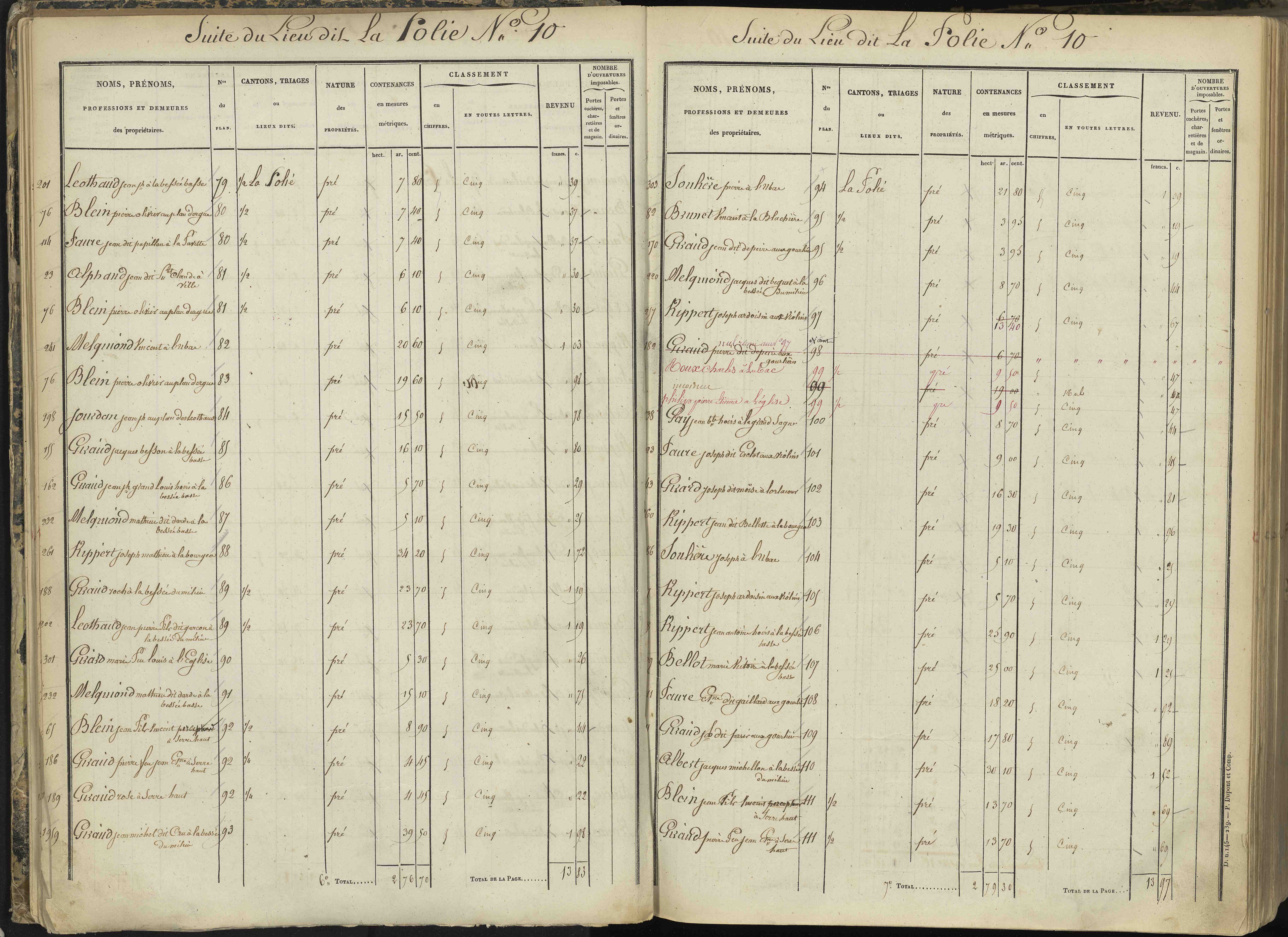 L'Argentière-la-Bessée - 3 P 143/1 - 3 P 143/1 - Section A 