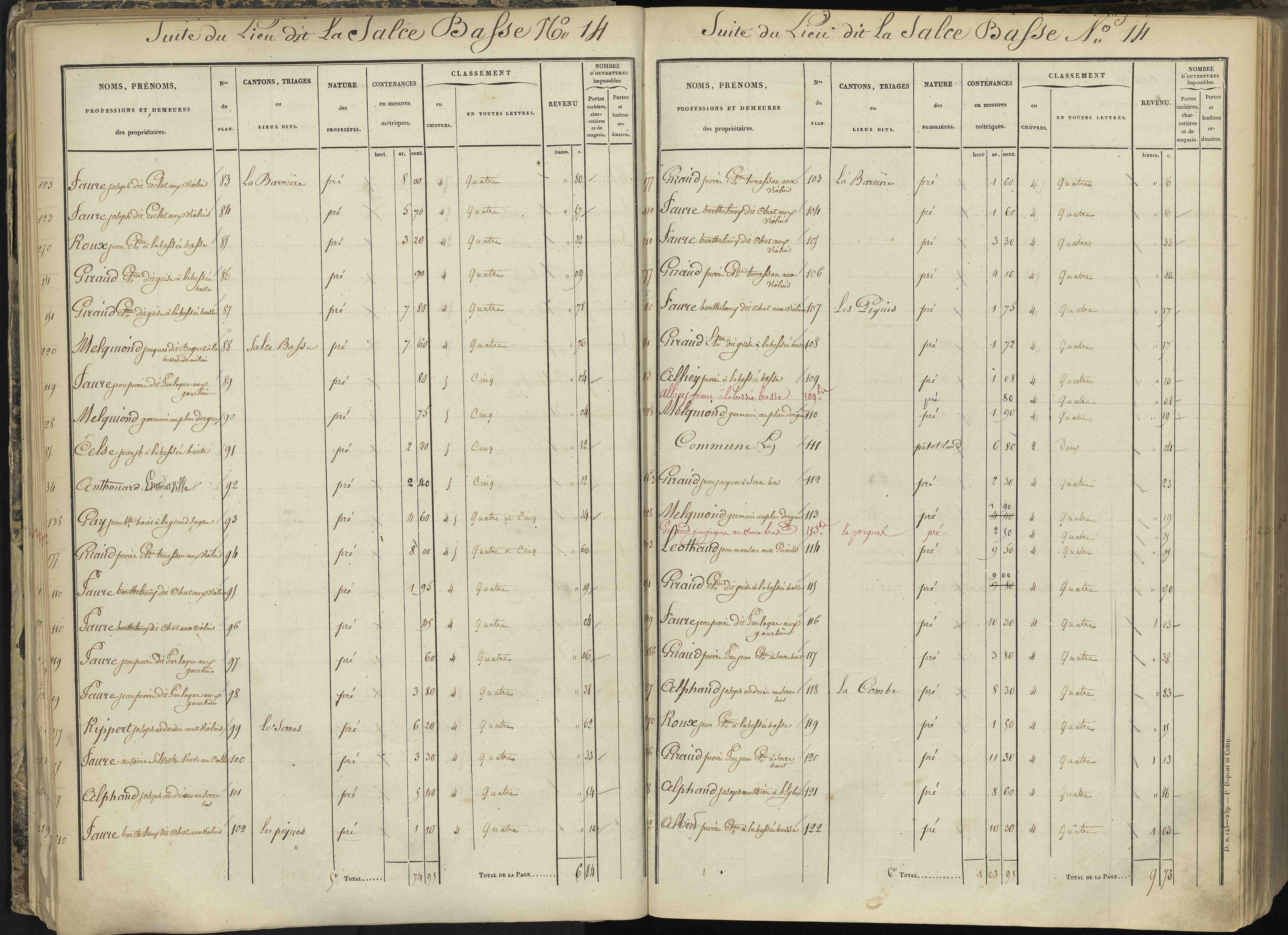 L'Argentière-la-Bessée - 3 P 143/1 - 3 P 143/1 - Section A 