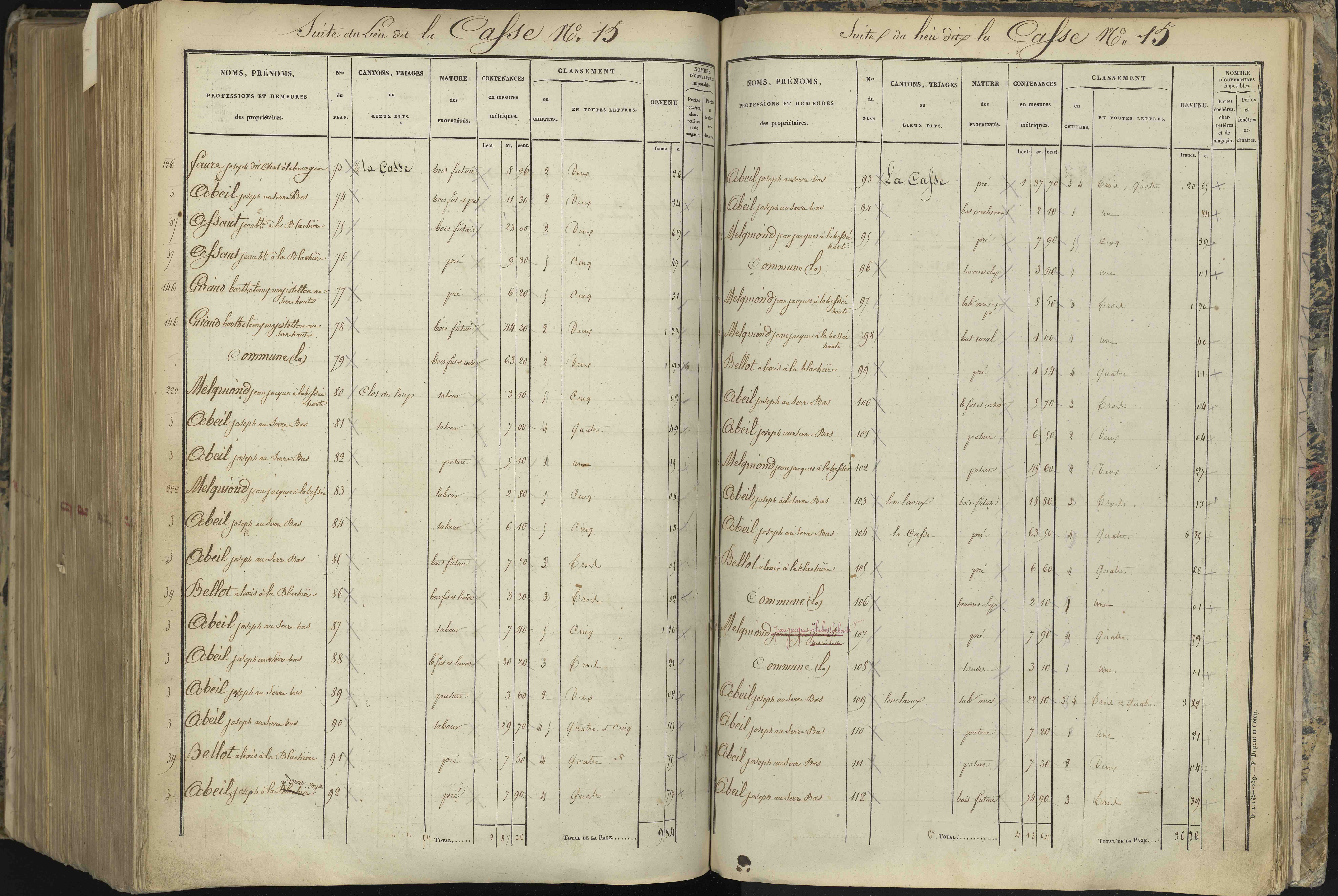 L'Argentière-la-Bessée - 3 P 143/8 - 3 P 143/8 - Section H 