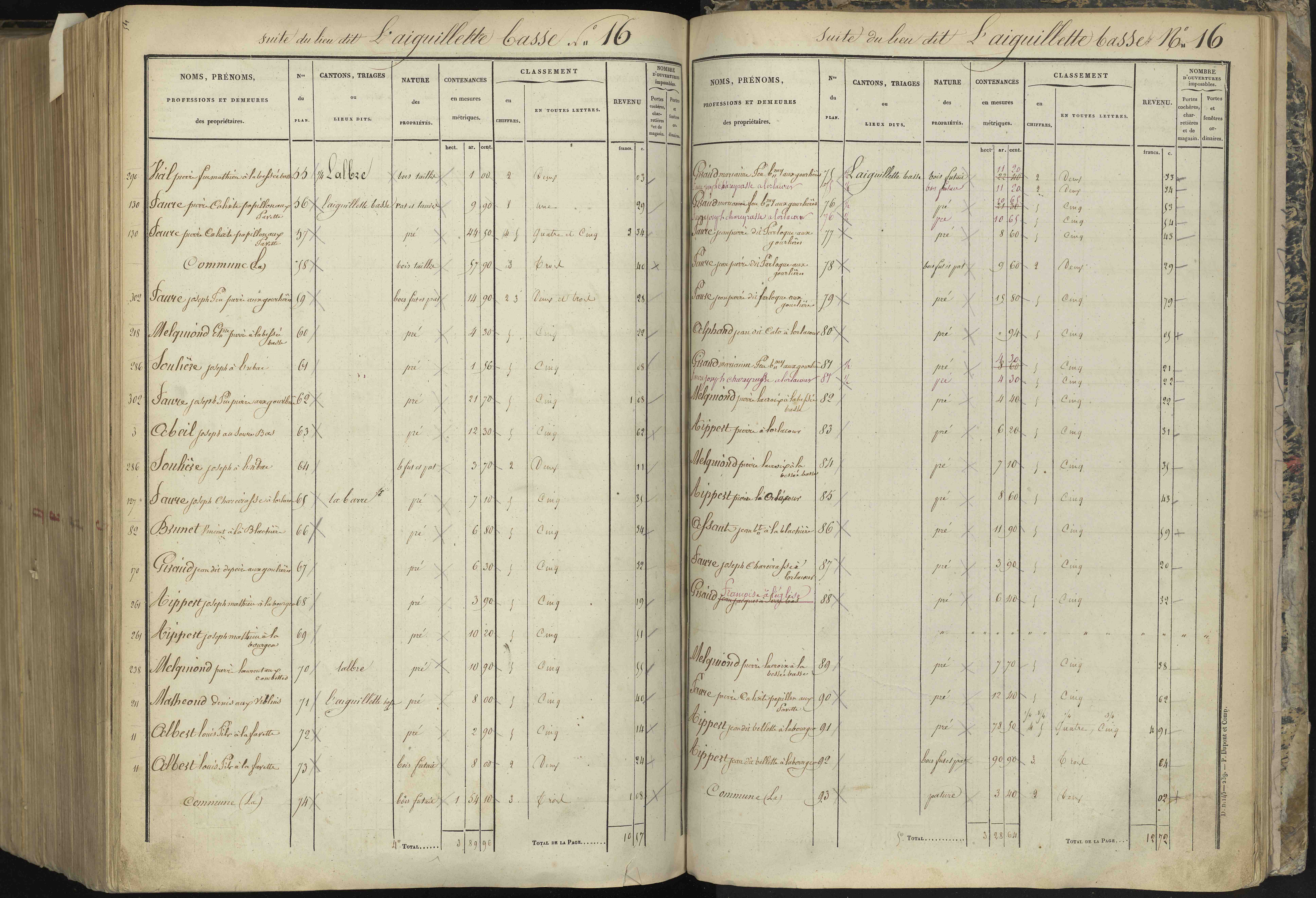 L'Argentière-la-Bessée - 3 P 143/8 - 3 P 143/8 - Section H 