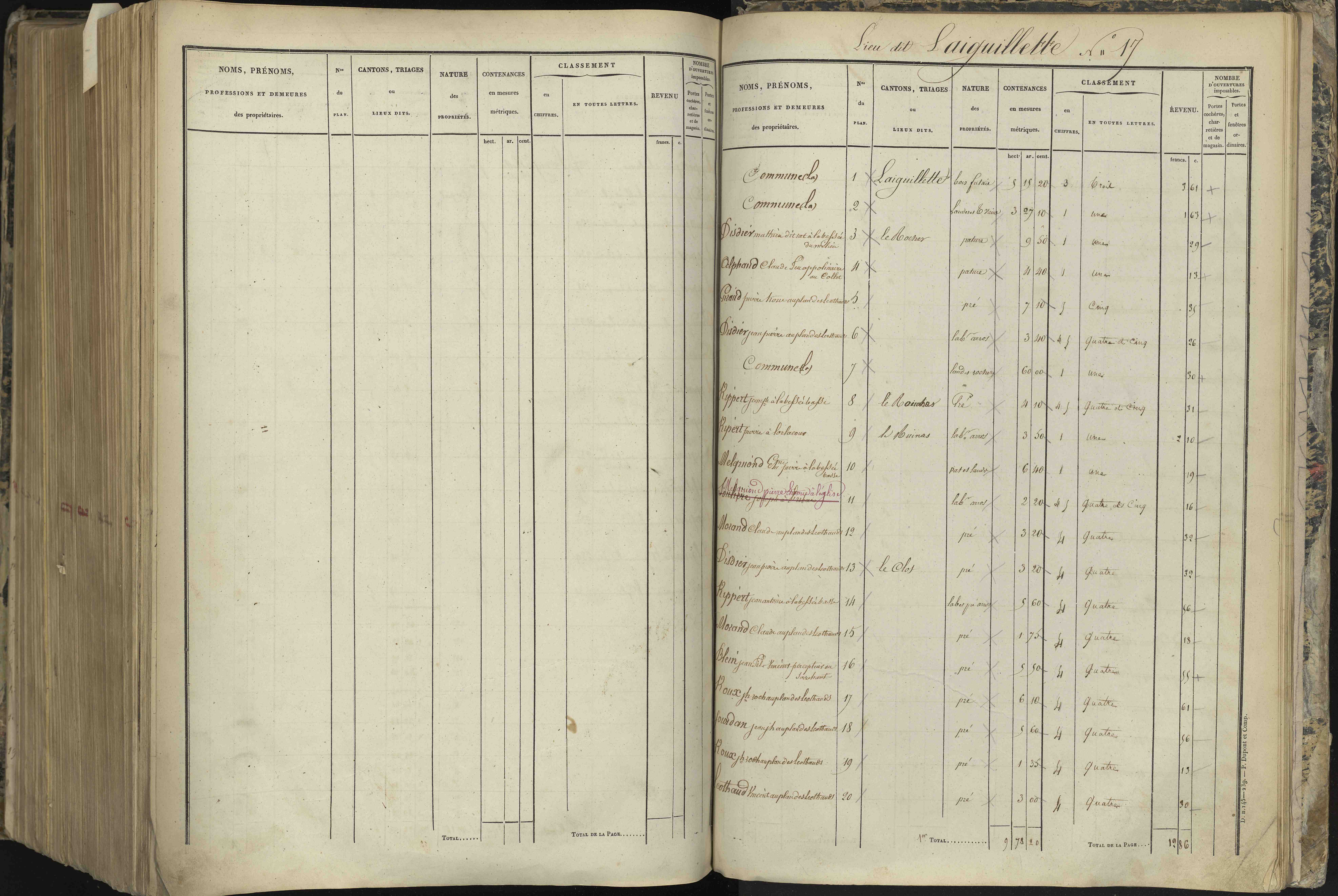 L'Argentière-la-Bessée - 3 P 143/8 - 3 P 143/8 - Section H 