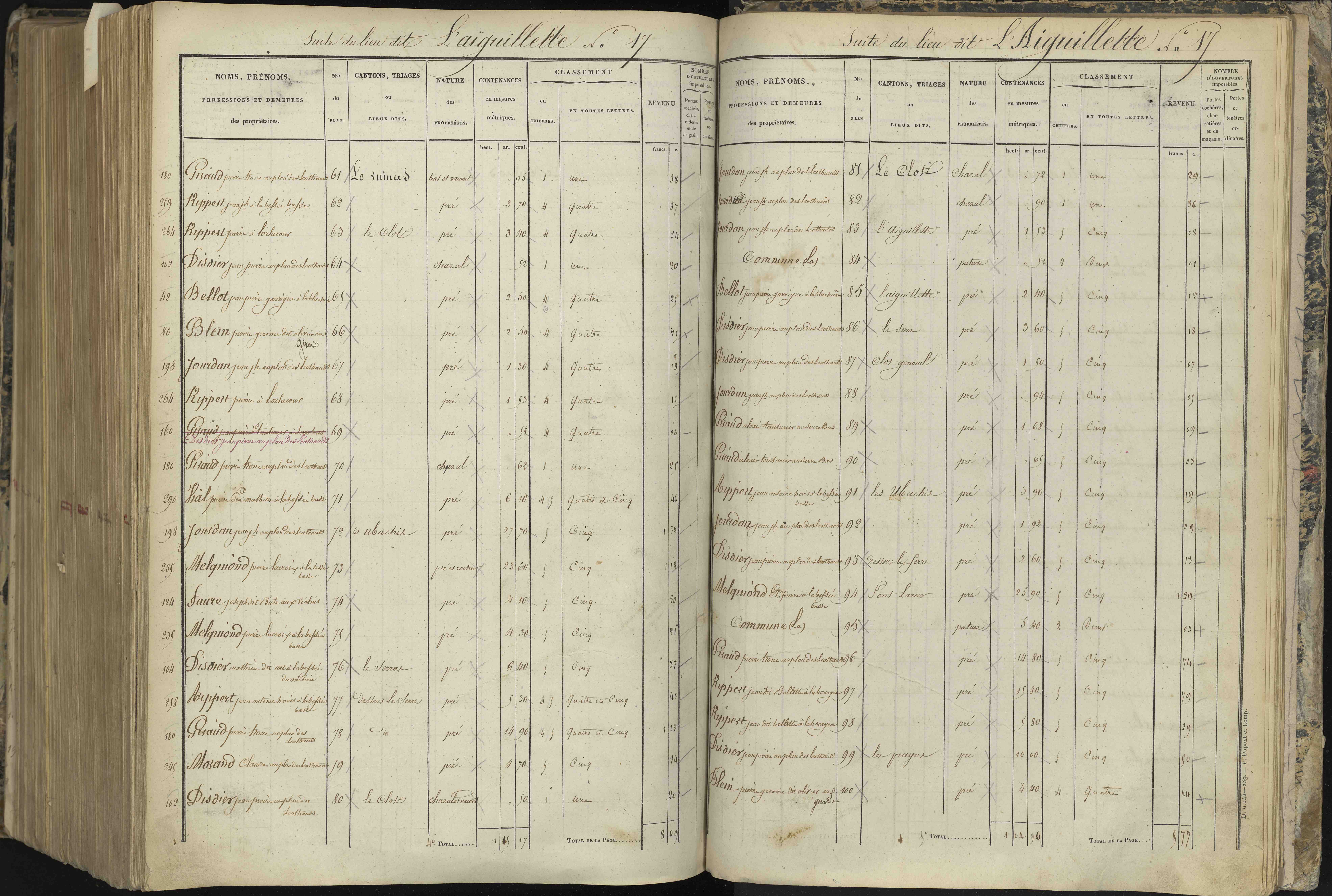 L'Argentière-la-Bessée - 3 P 143/8 - 3 P 143/8 - Section H 