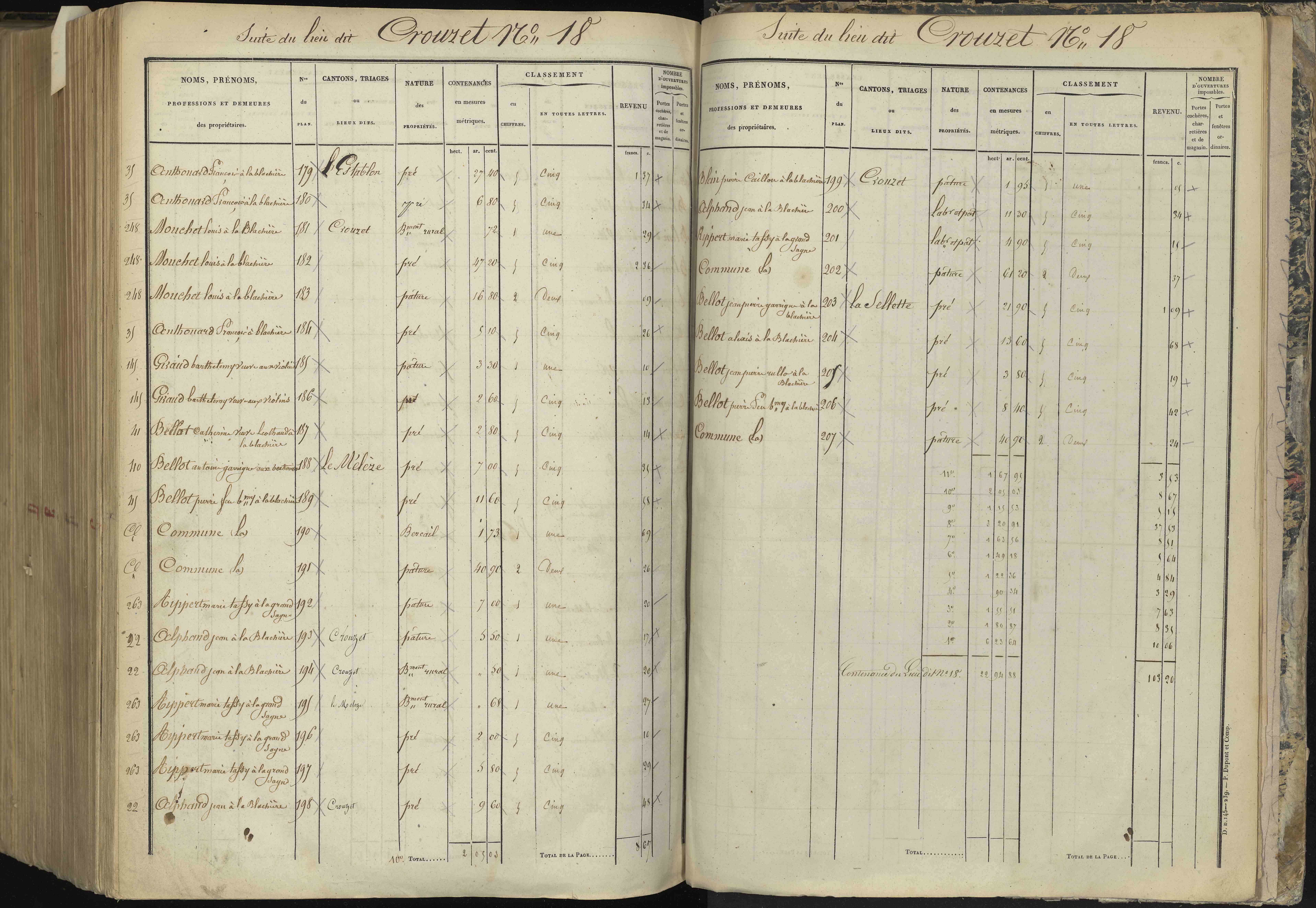 L'Argentière-la-Bessée - 3 P 143/8 - 3 P 143/8 - Section H 